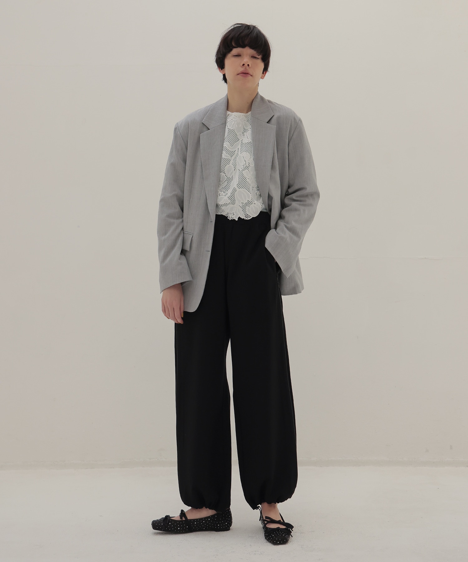 twill tailored jacket