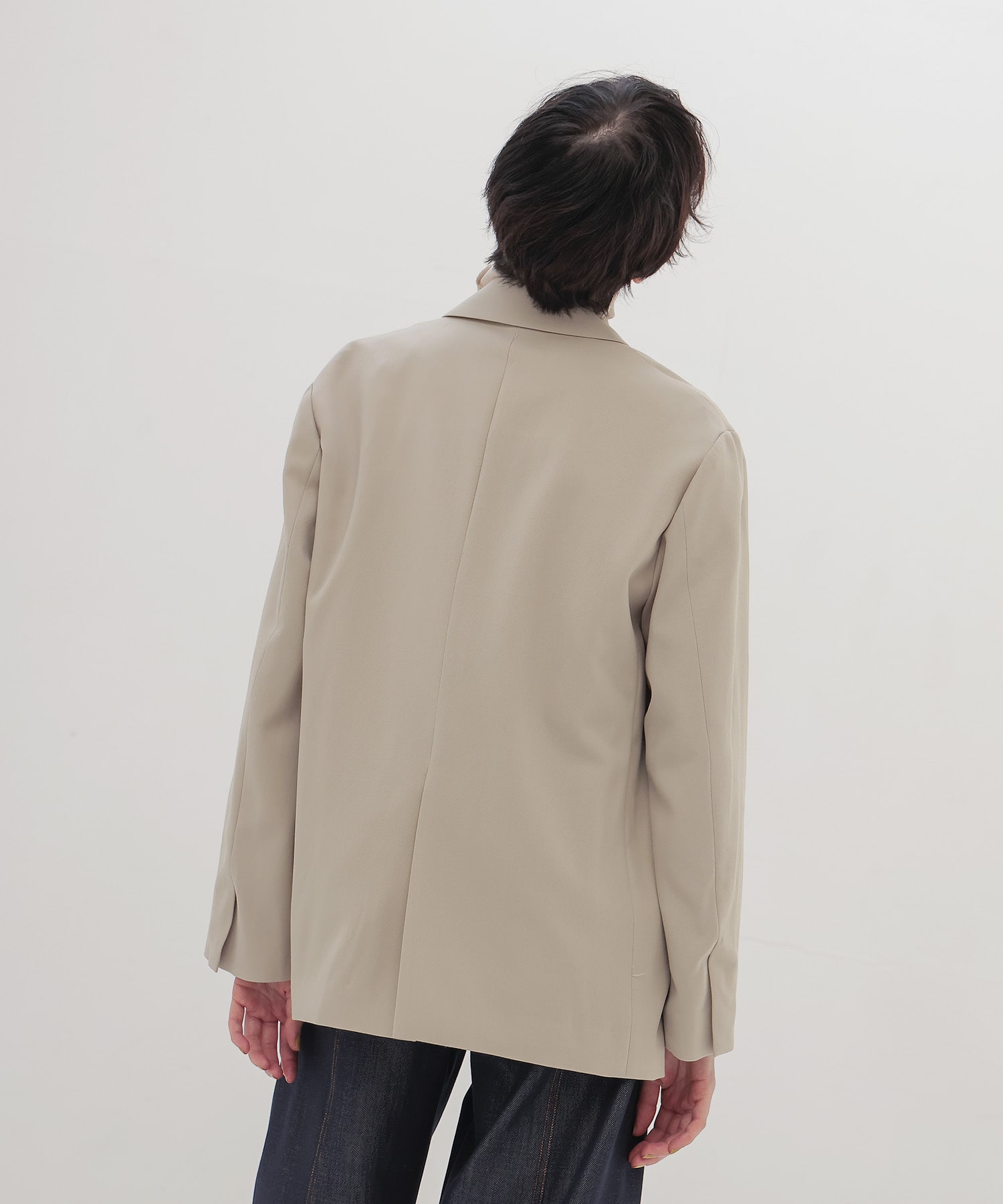 twill tailored jacket