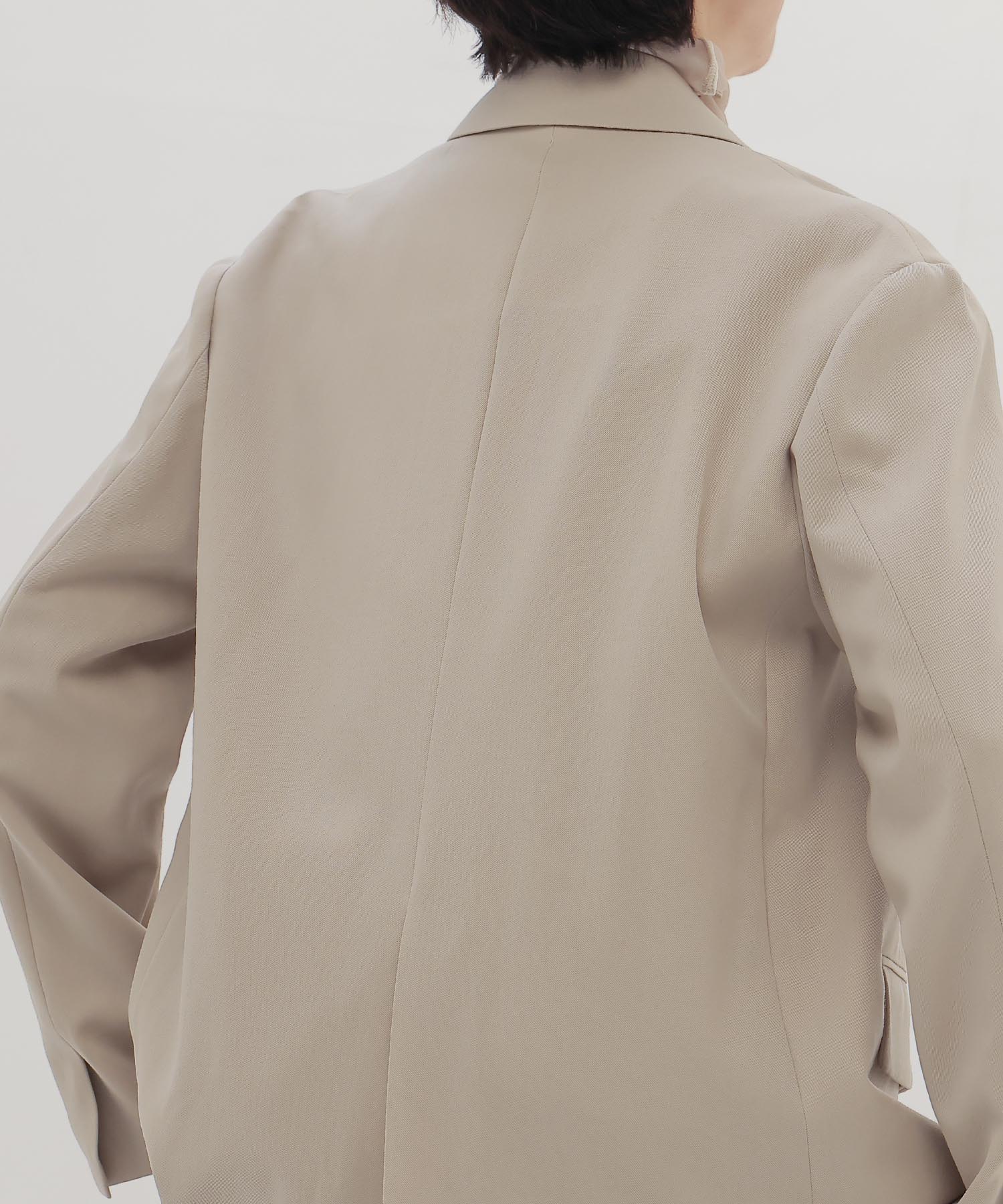 twill tailored jacket