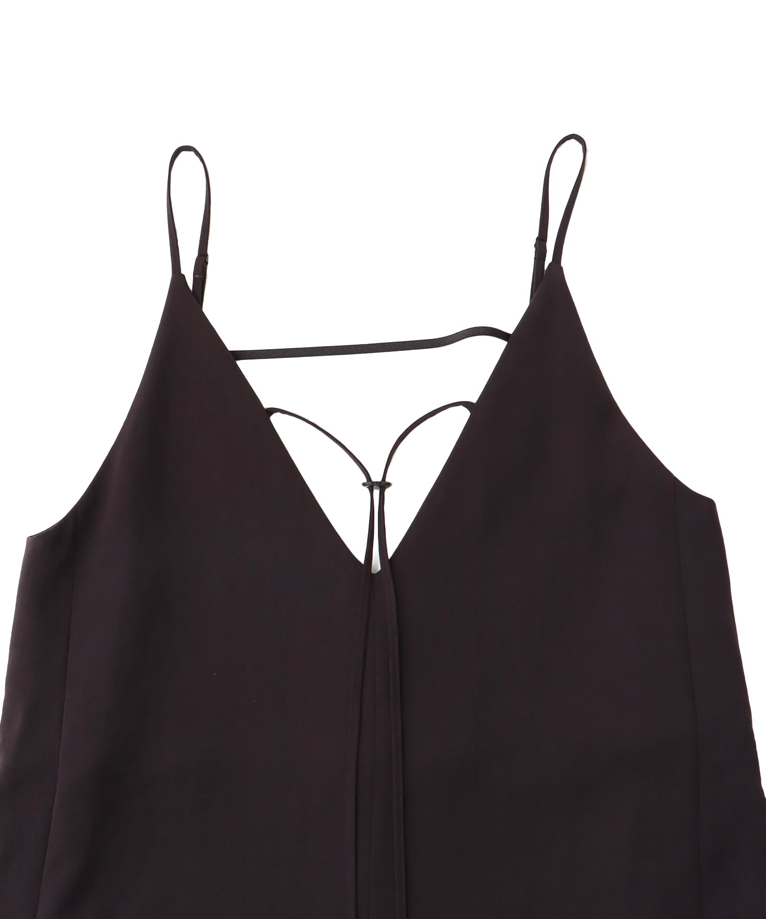 deep V cami all in one × stole set