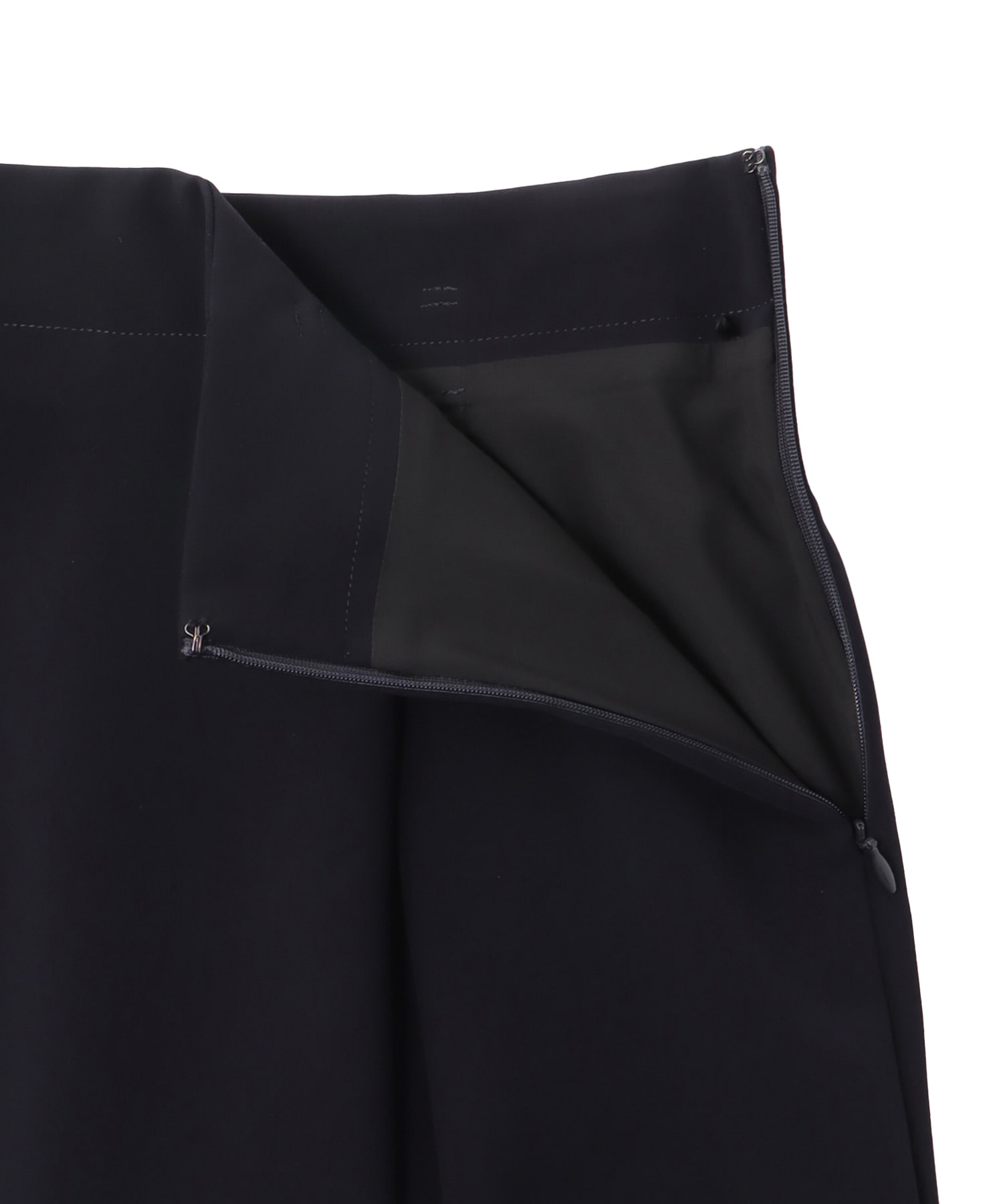 one pleats long skirt