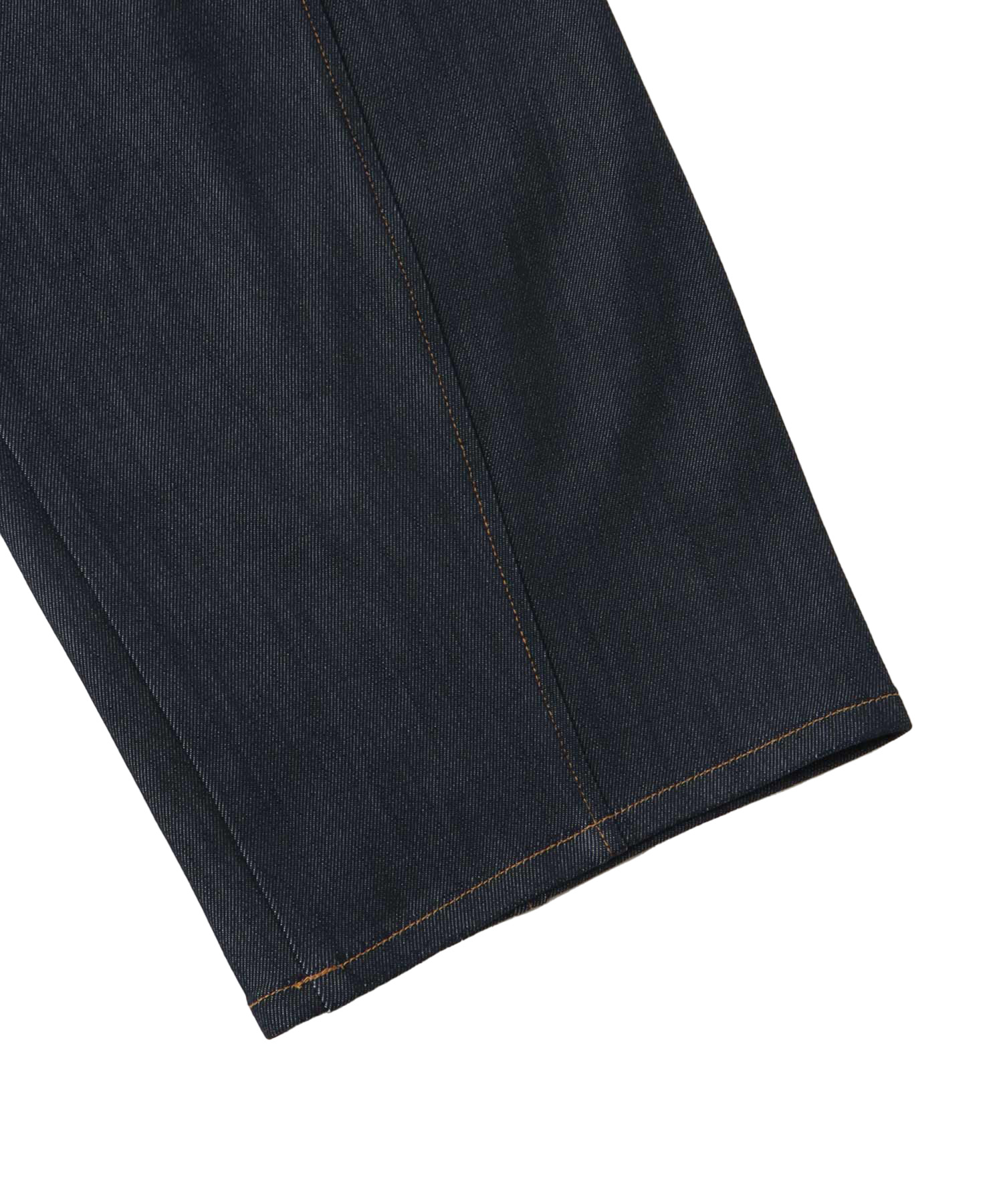 rigid like barrel denim