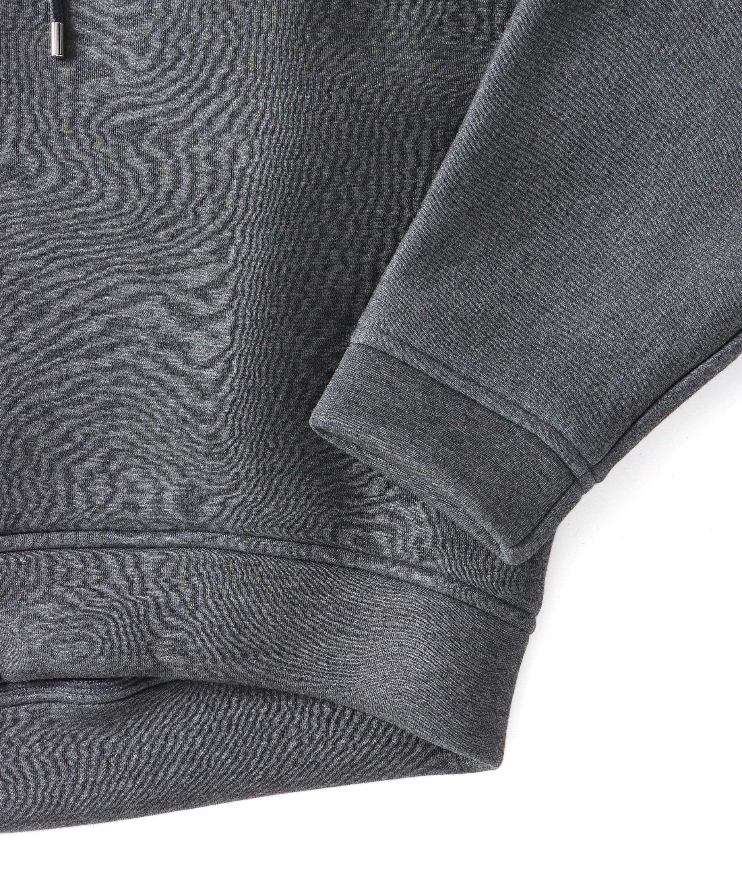 stiff dolman sleeve hoodie