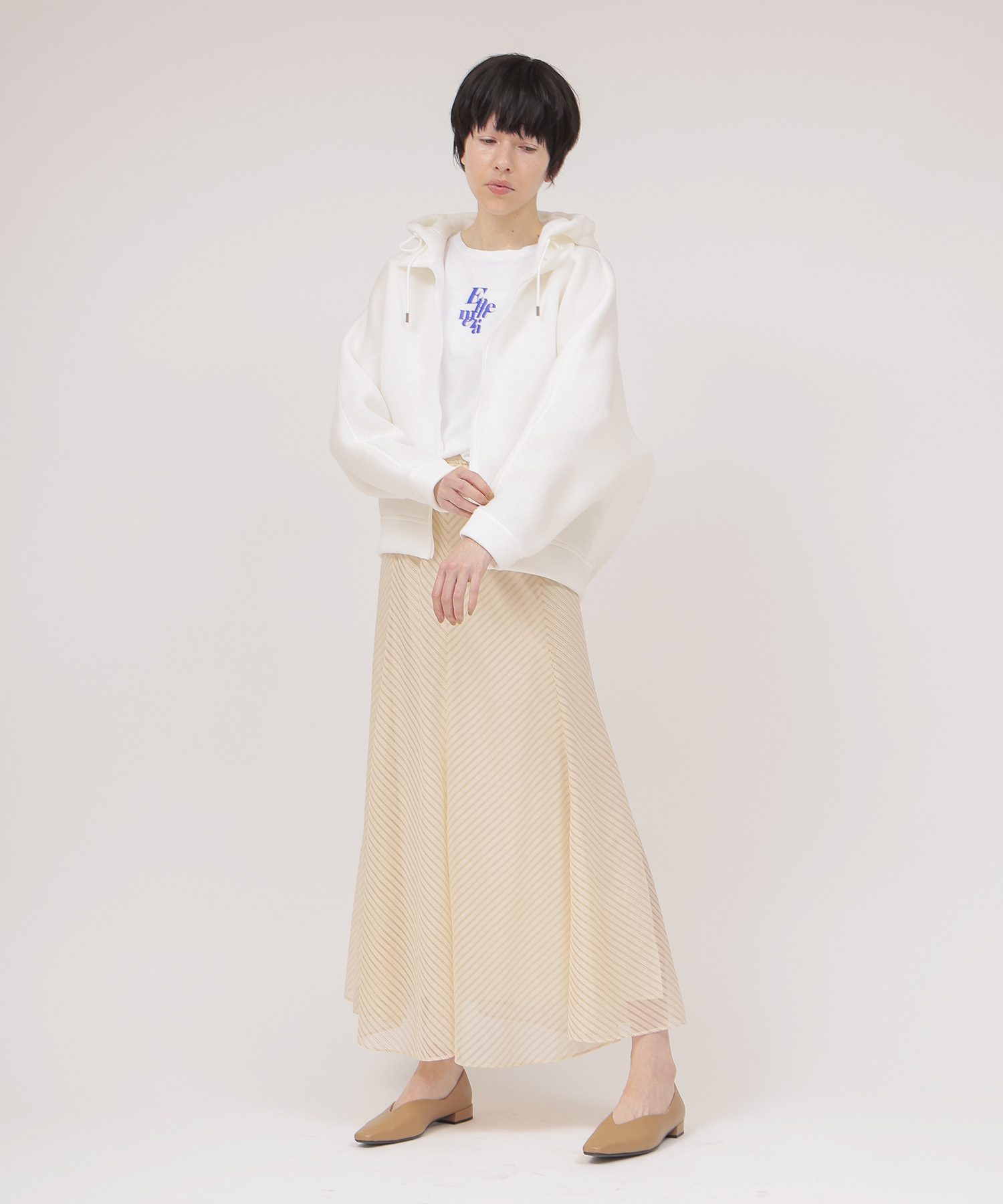 stiff dolman sleeve hoodie