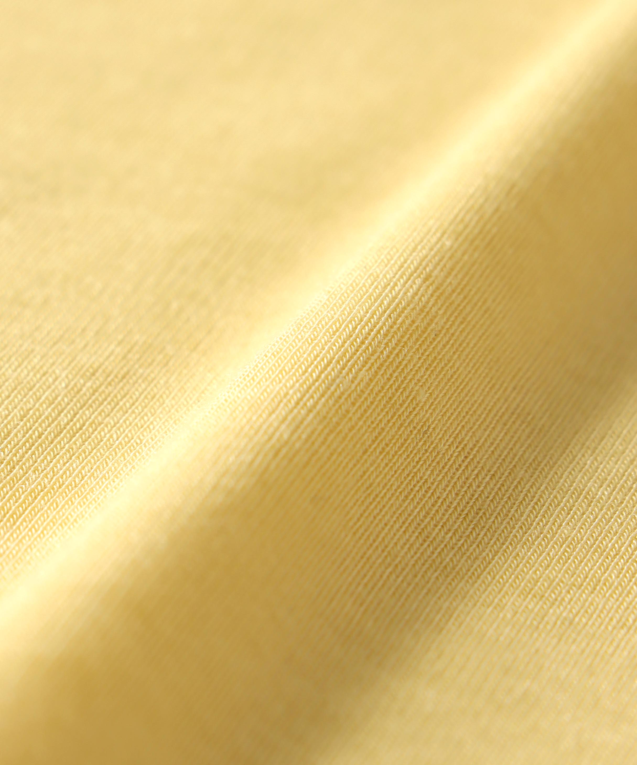 thick feel rib long sleeve tee