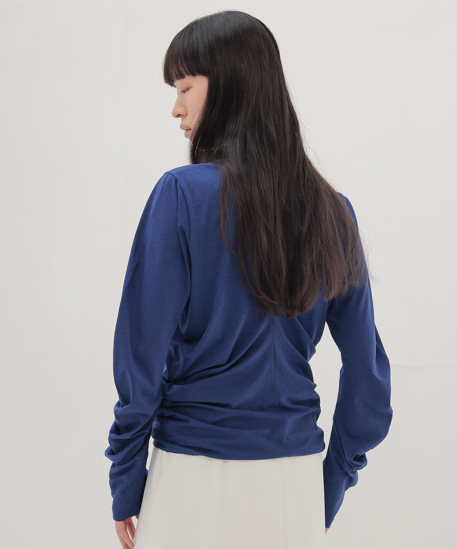 drape sleeve pullover