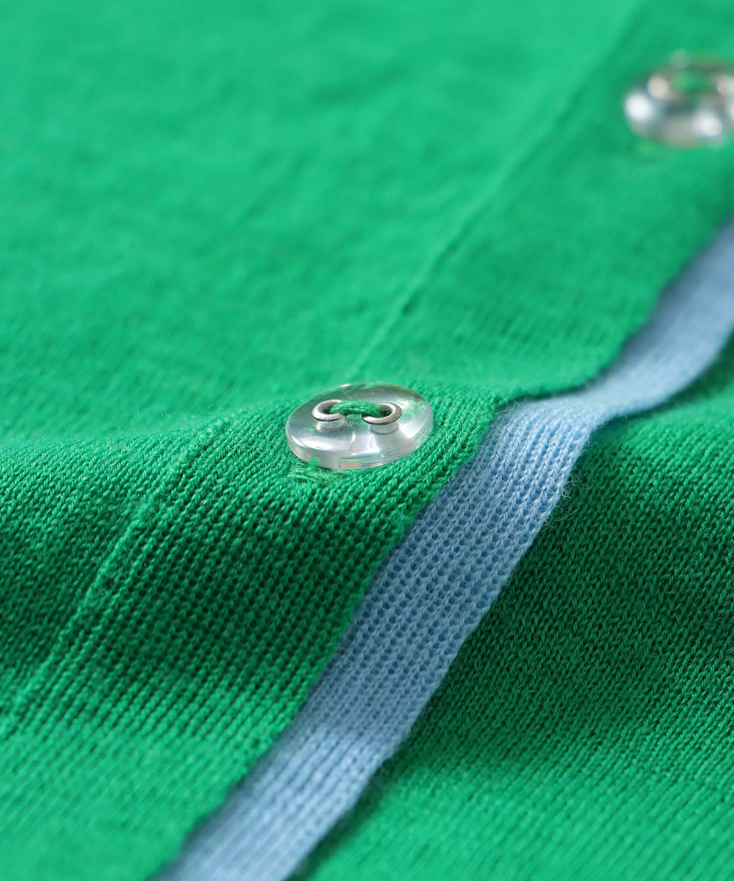 color trimming 18G cardigan