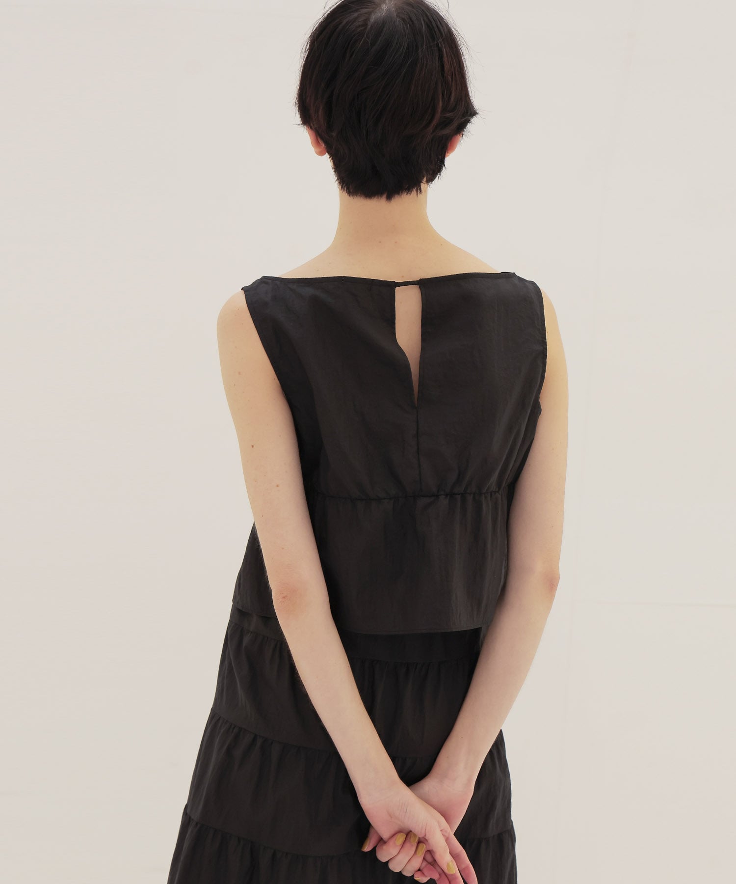 vintage washer x flower tulle twin set