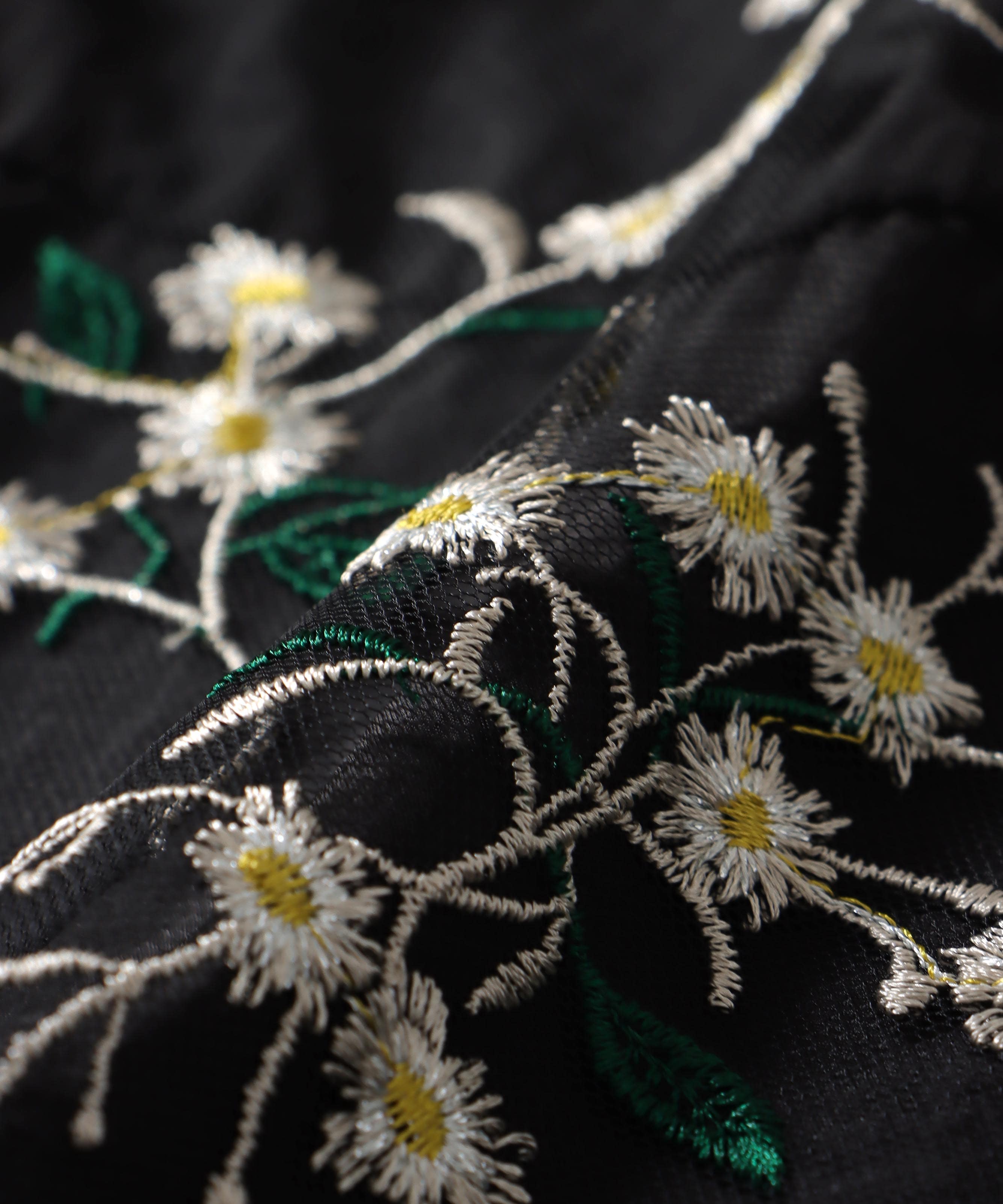 vintage washer x flower tulle twin set