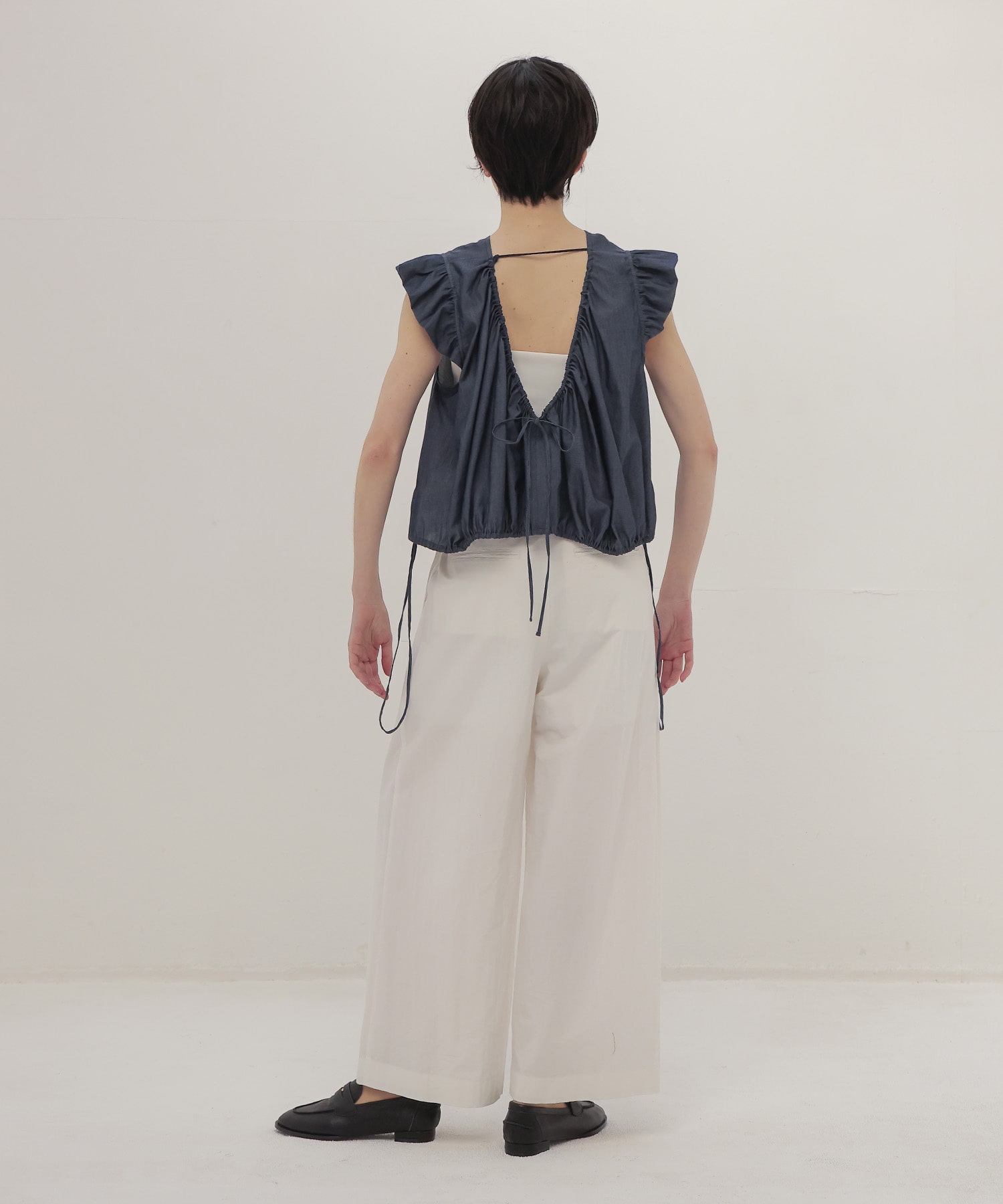 raffle bubble blouse