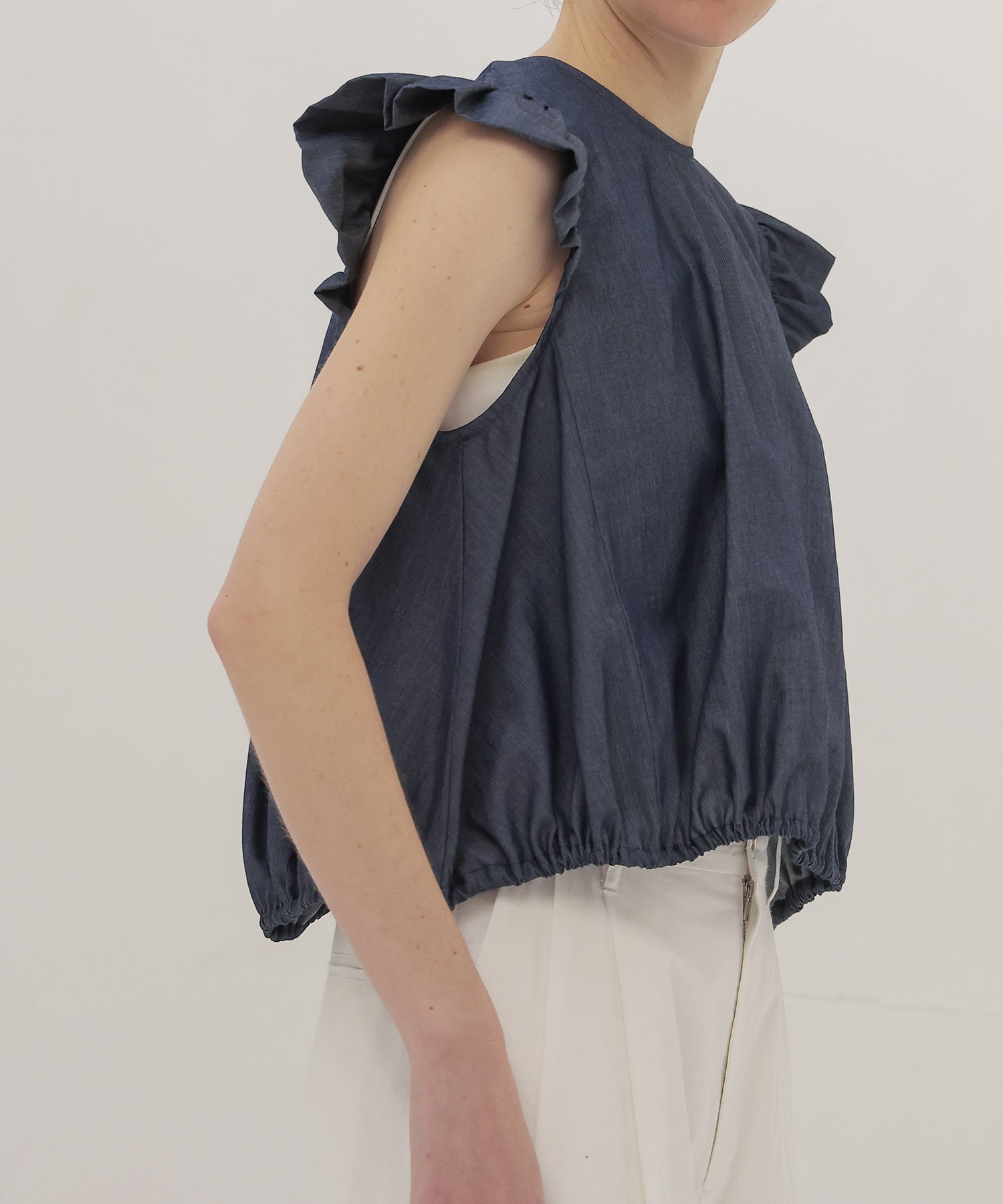 raffle bubble blouse