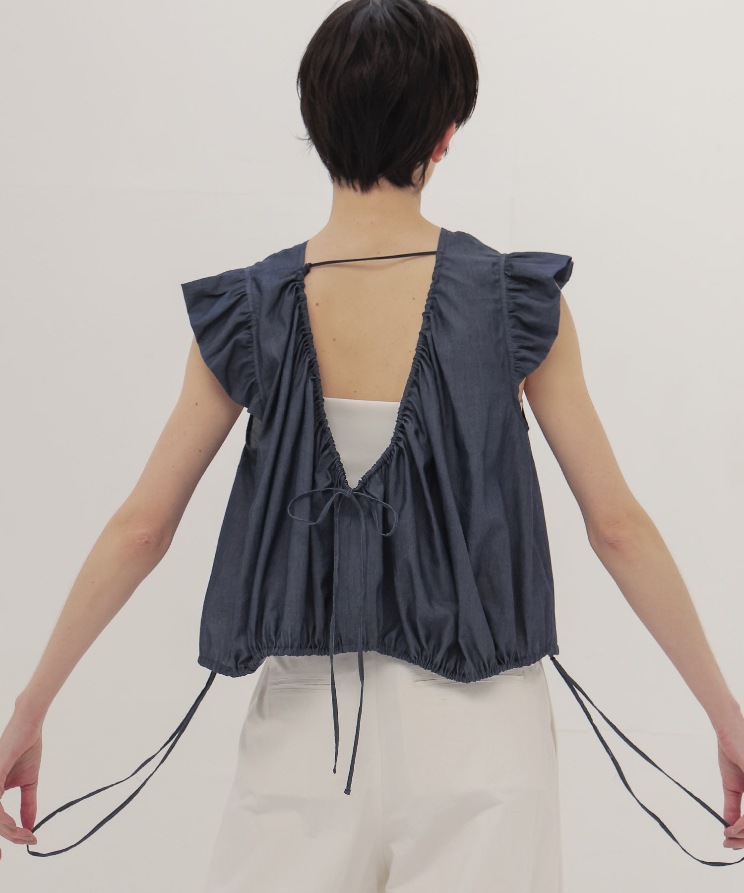 raffle bubble blouse