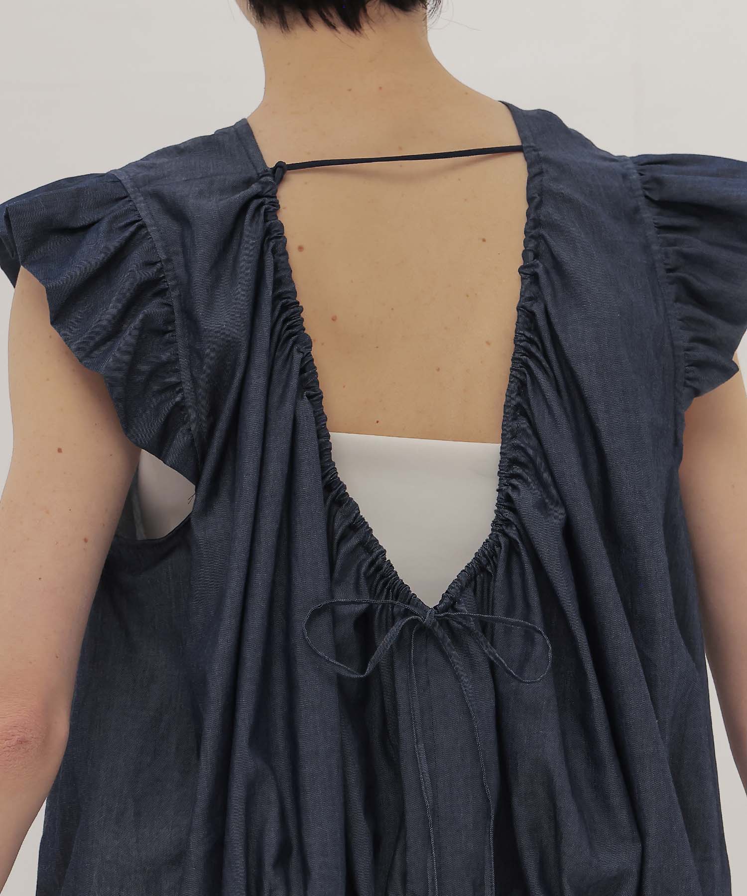 raffle bubble blouse