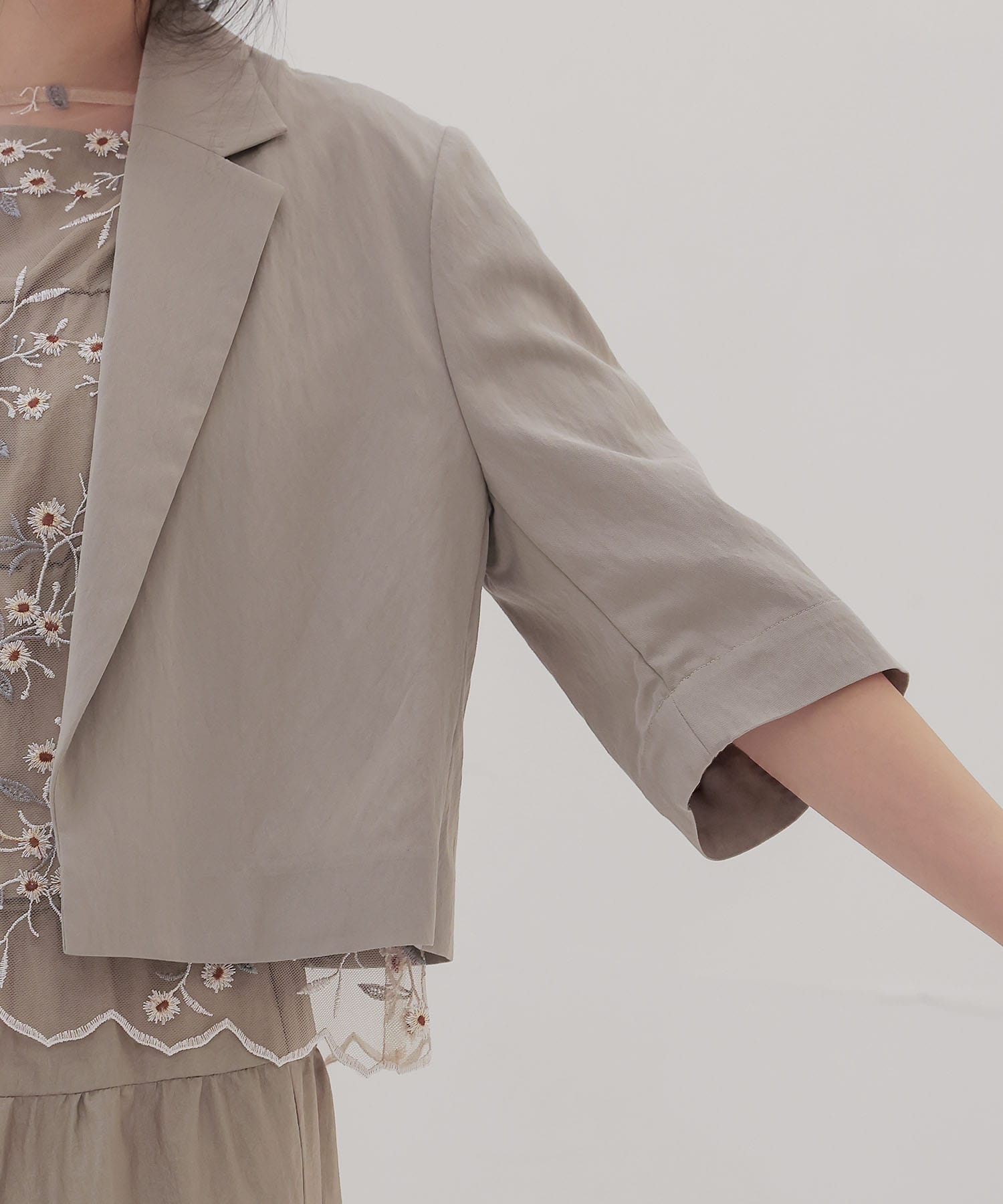 twill vintage washer jacket