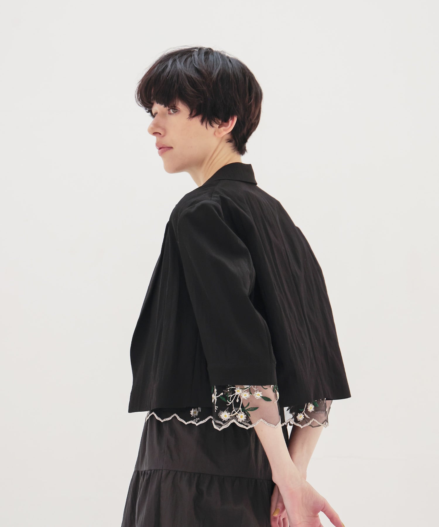 twill vintage washer jacket