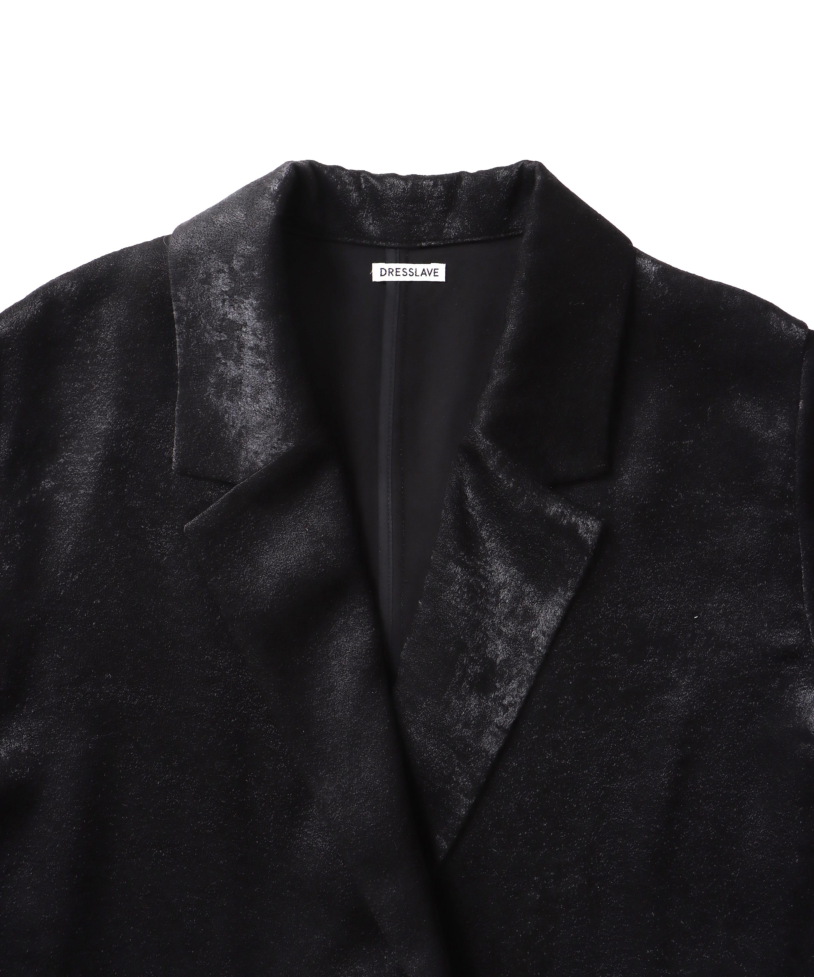 velvet satin relaxy jacket