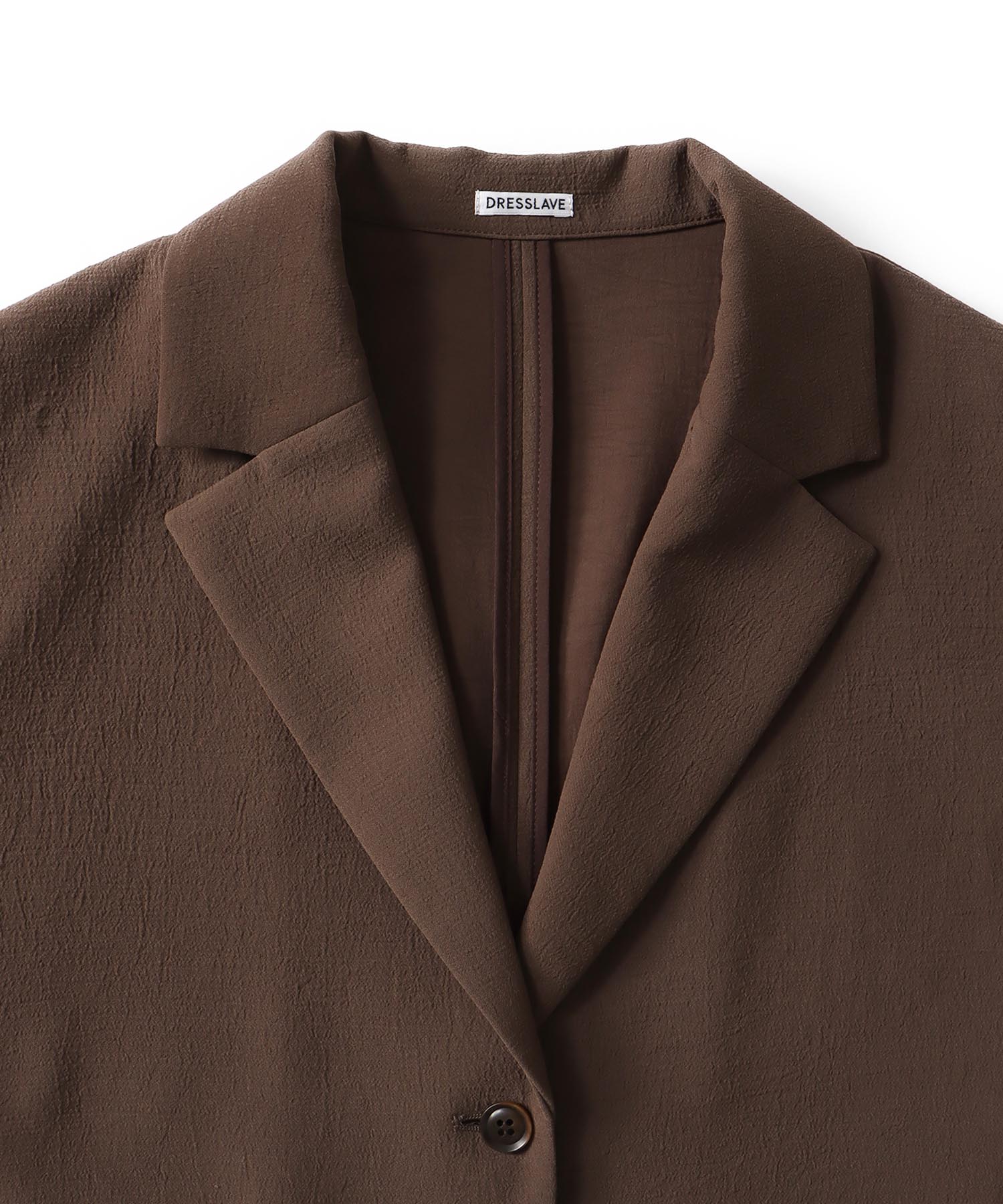 cocoon sleeve short jacket