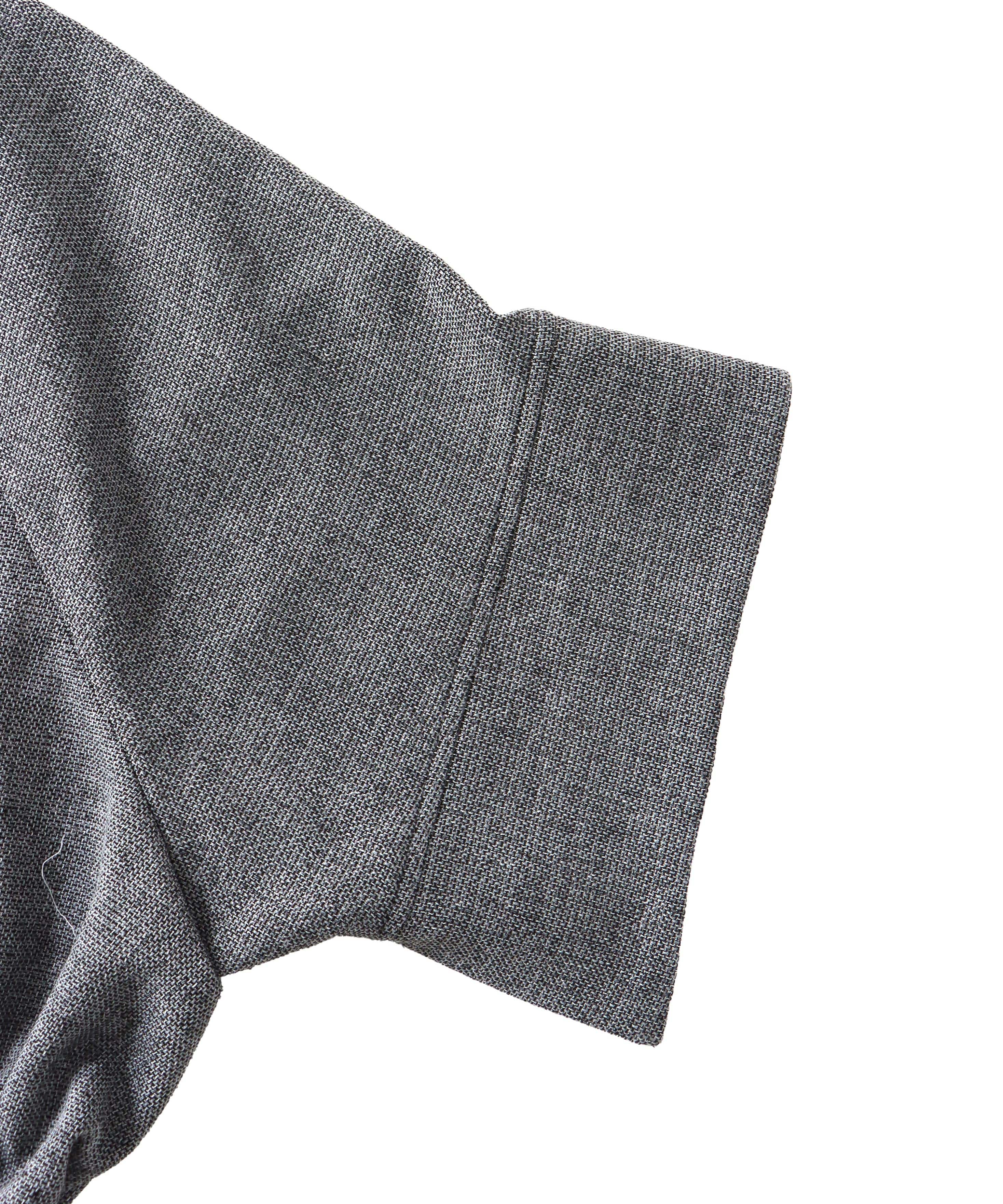 swelling tweed zip blouson