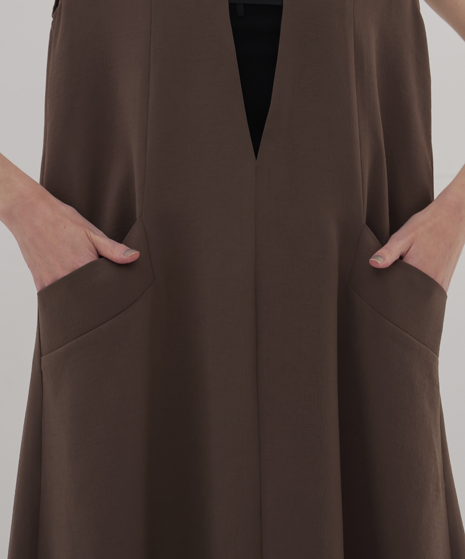 〔お家で試着〕shoulder slit dress