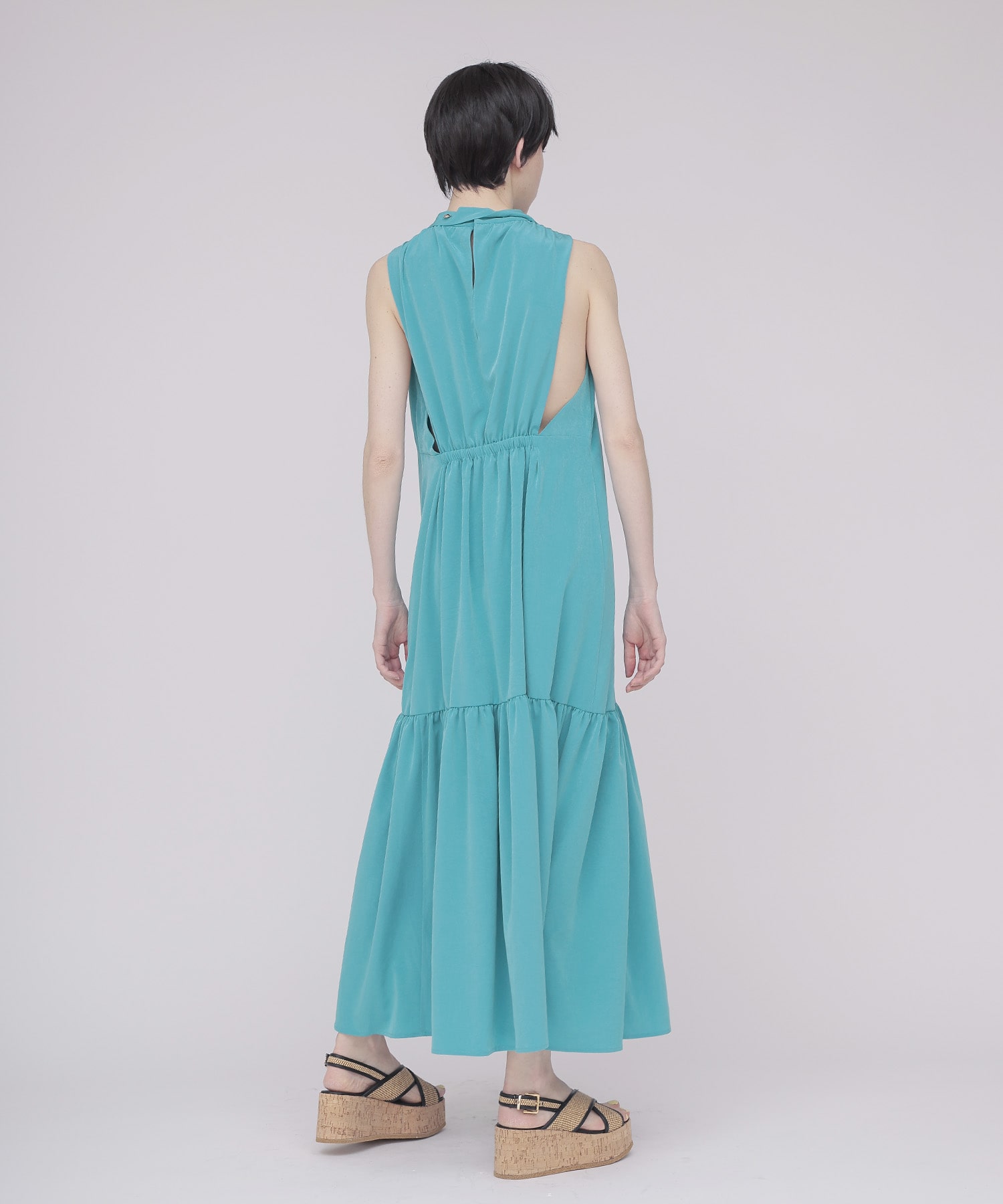 【表参道店･WEB限定】silky vintage long dress