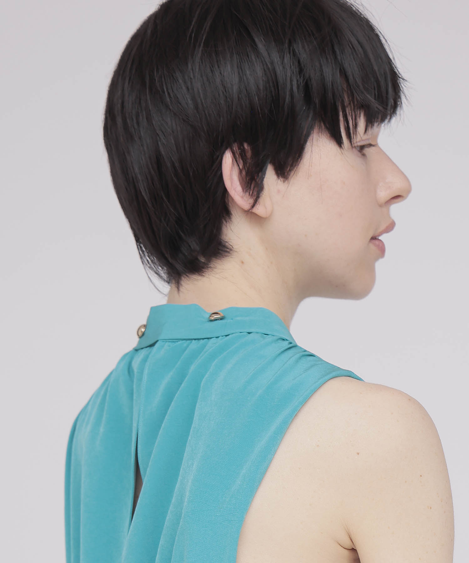 【表参道店･WEB限定】silky vintage long dress