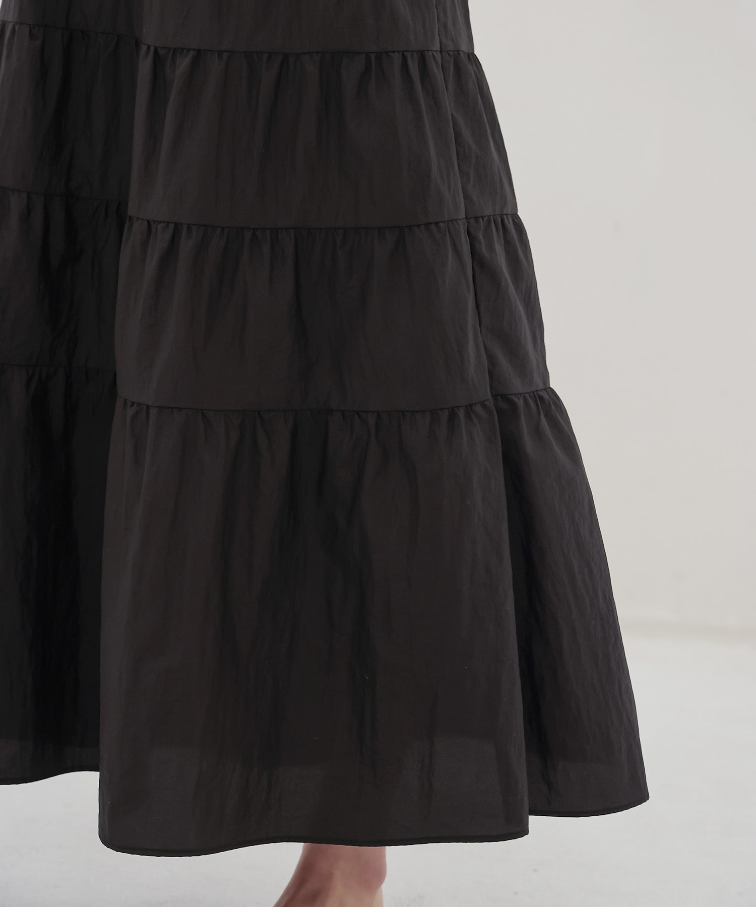 vintage washer tiered skirt