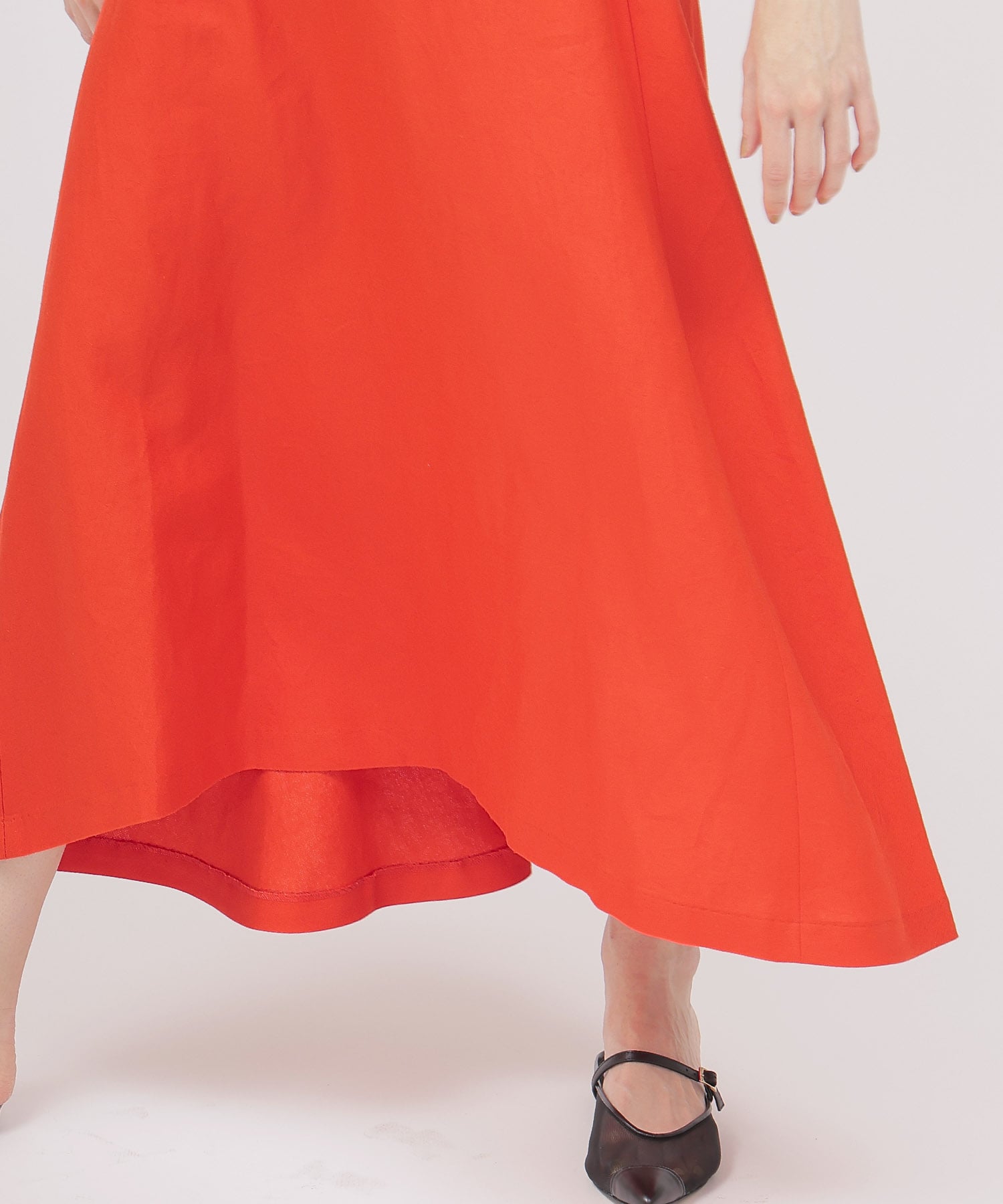 〔お家で試着〕exclusive ramie flare skirt