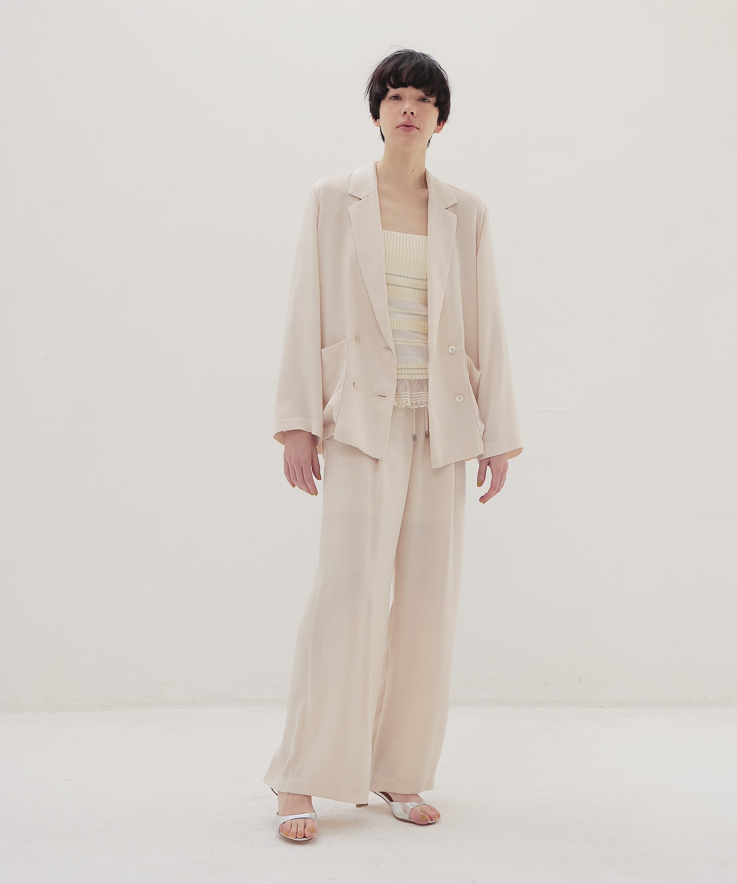 velvet satin relaxy pants