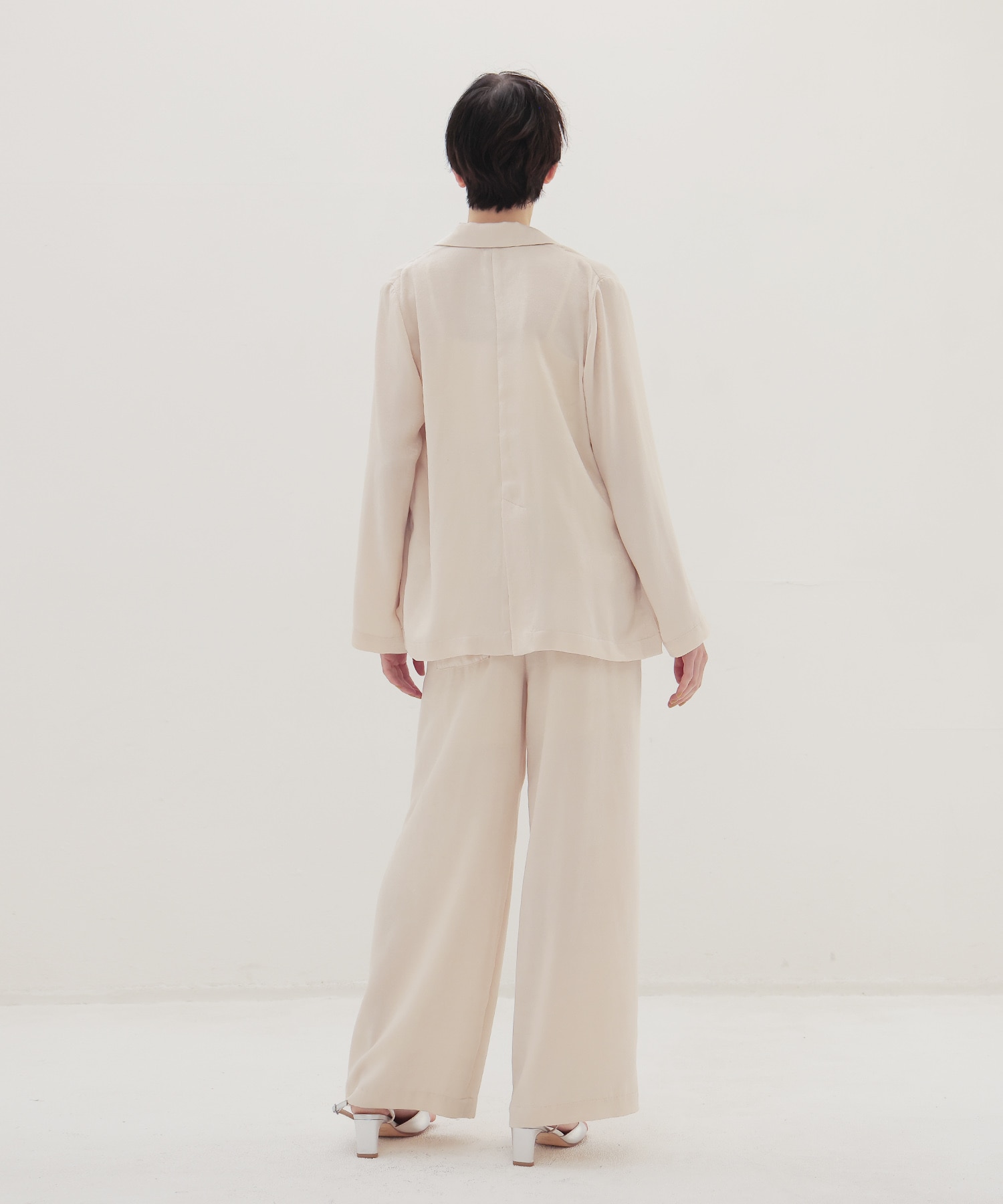 velvet satin relaxy pants