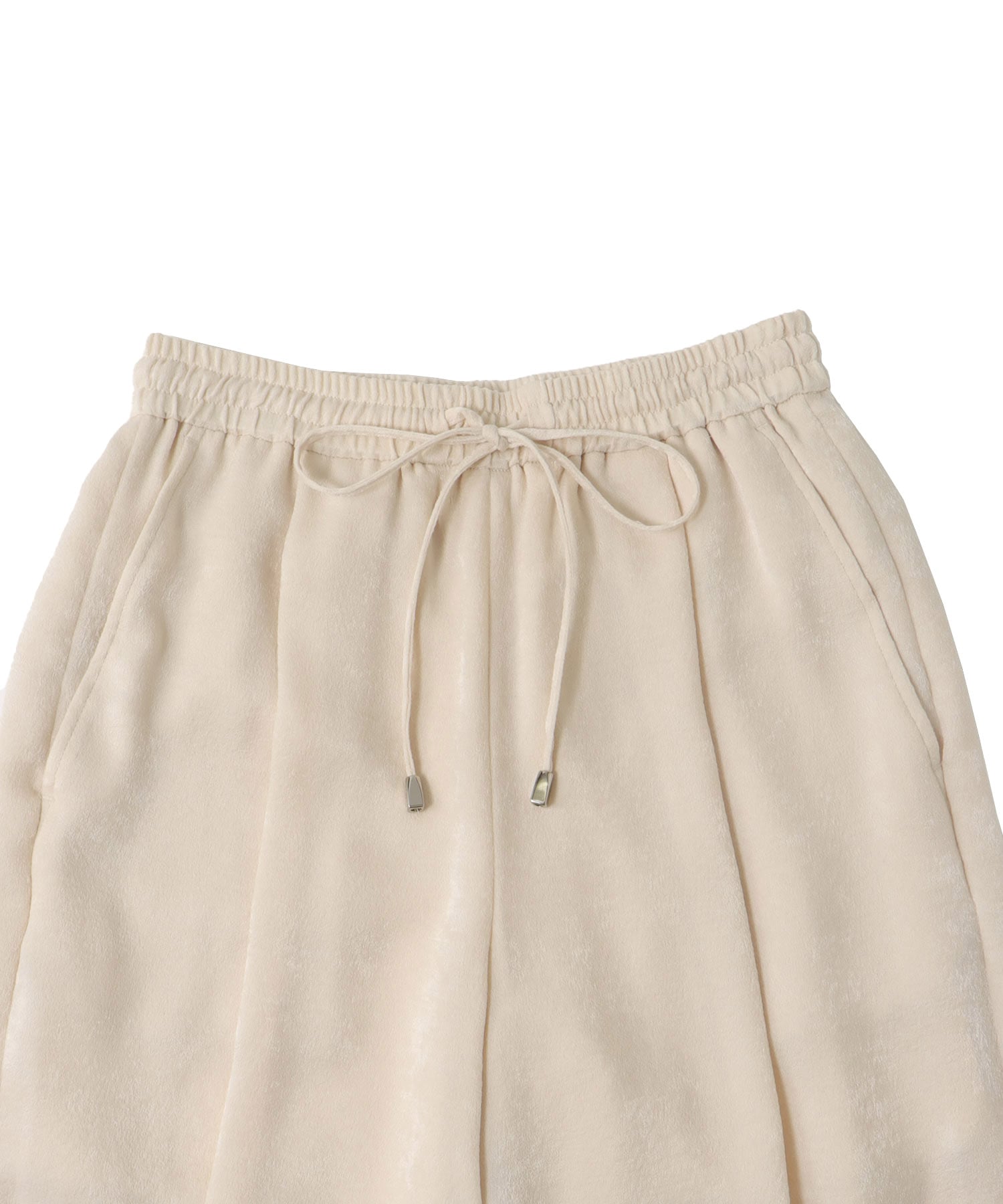 velvet satin relaxy pants