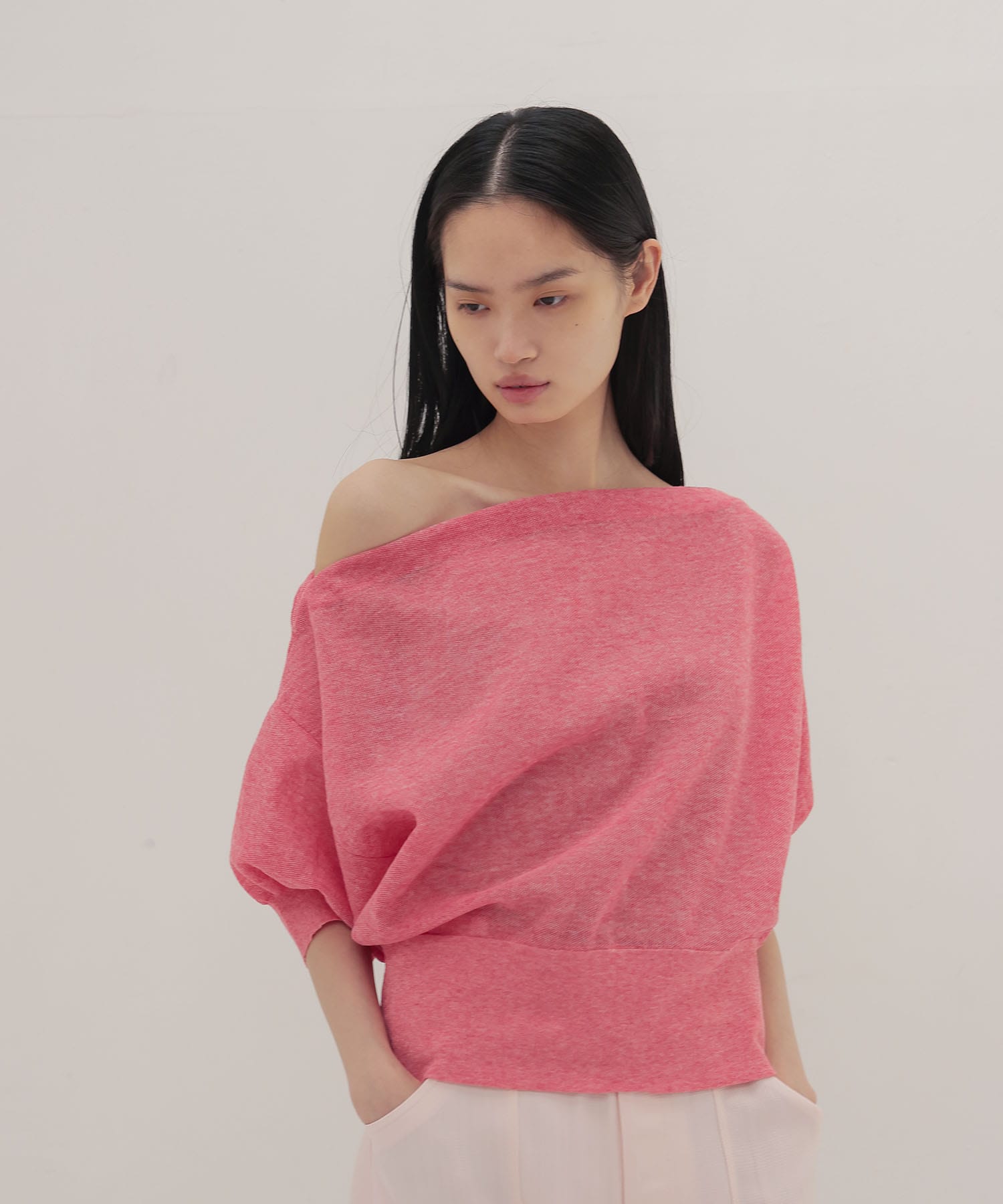 ALLONGE 2way off shoulder pull