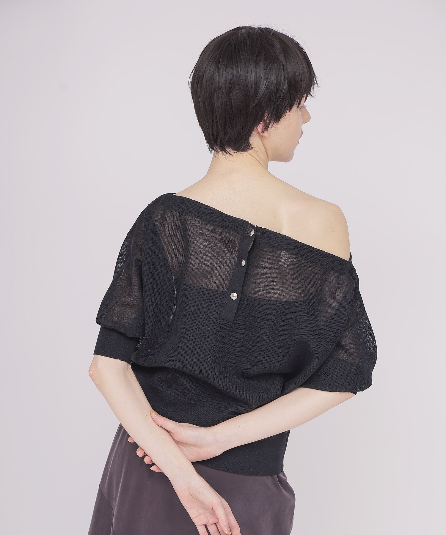 ALLONGE 2way off shoulder pull