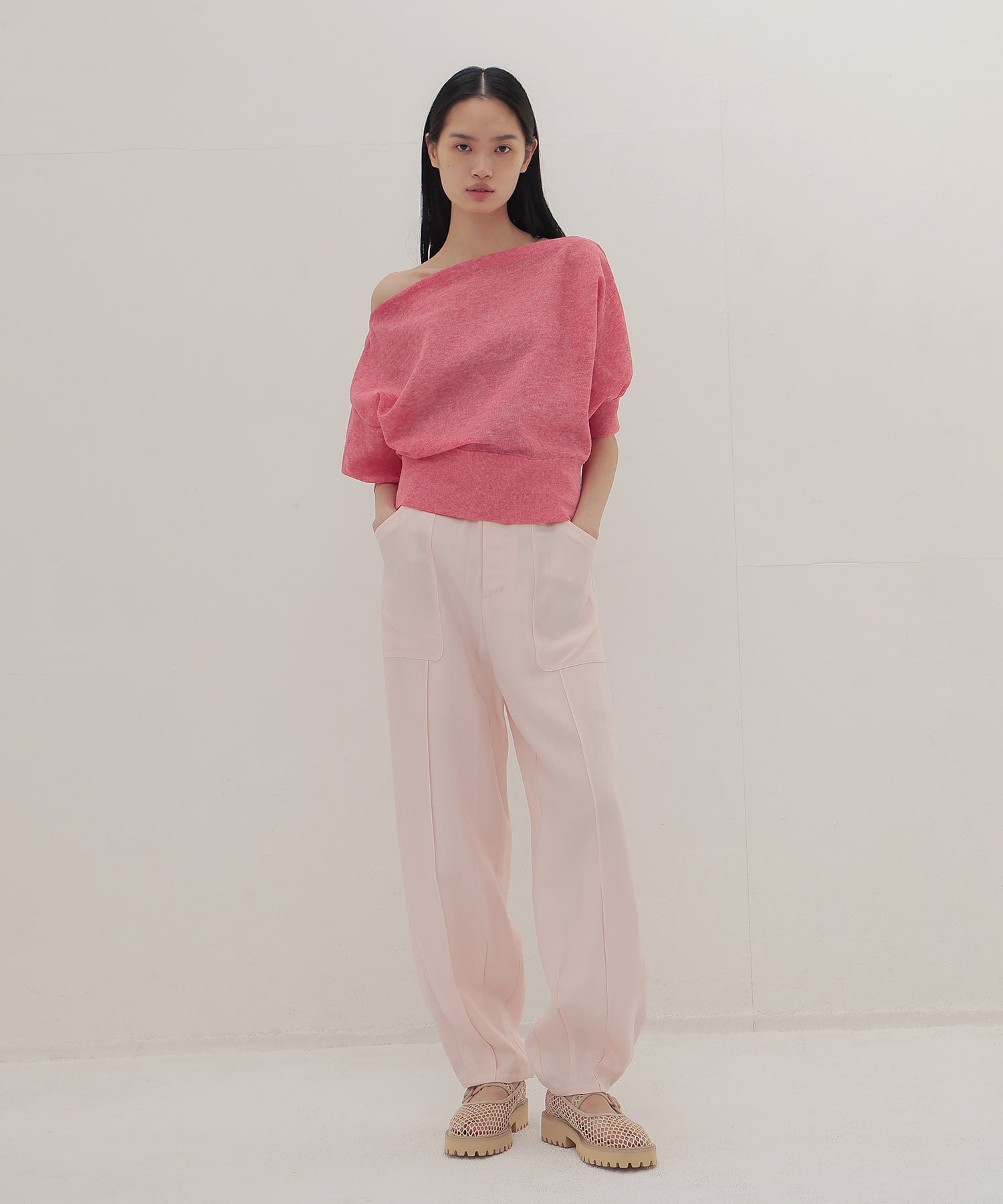 ALLONGE 2way off shoulder pull