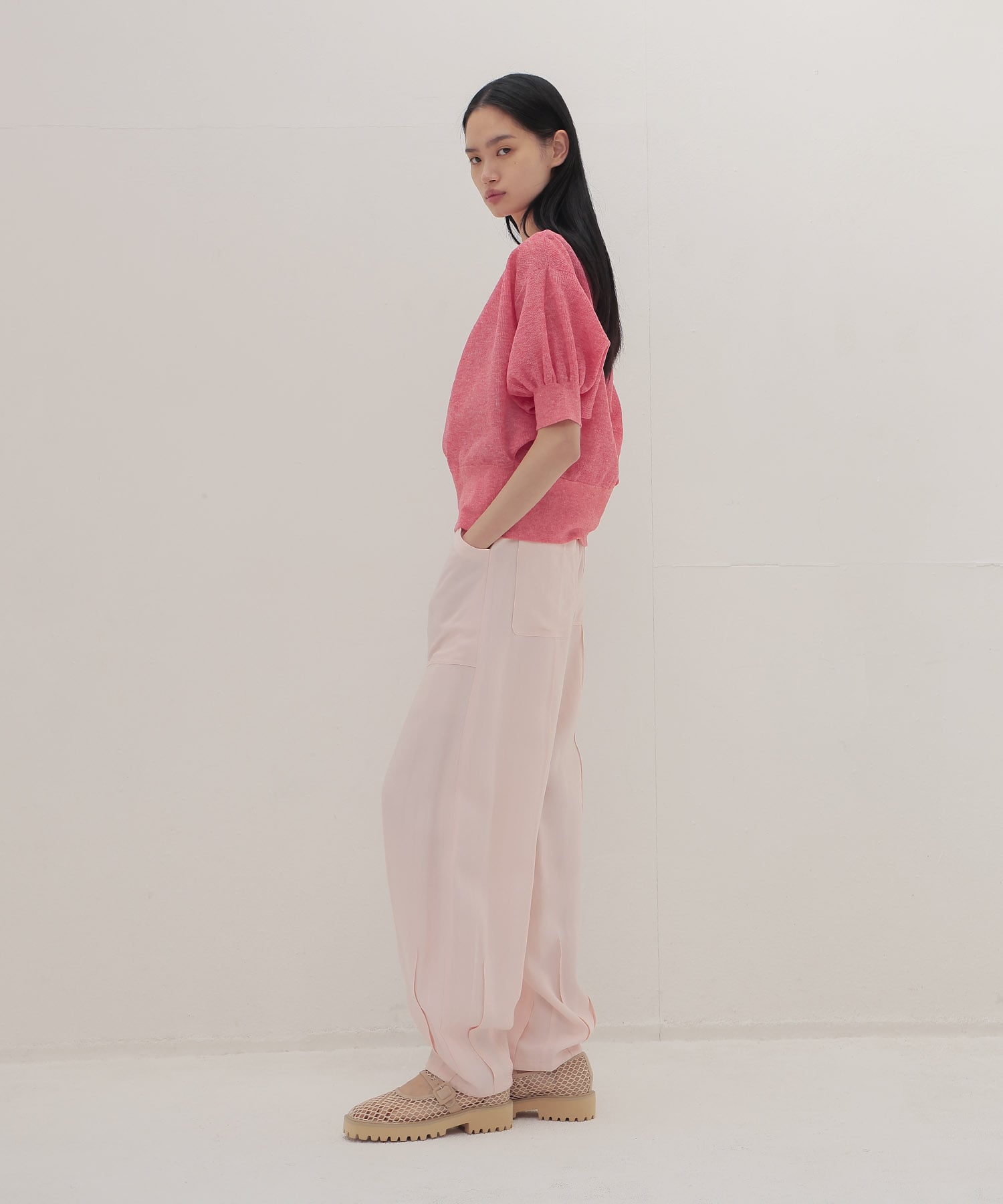 ALLONGE 2way off shoulder pull