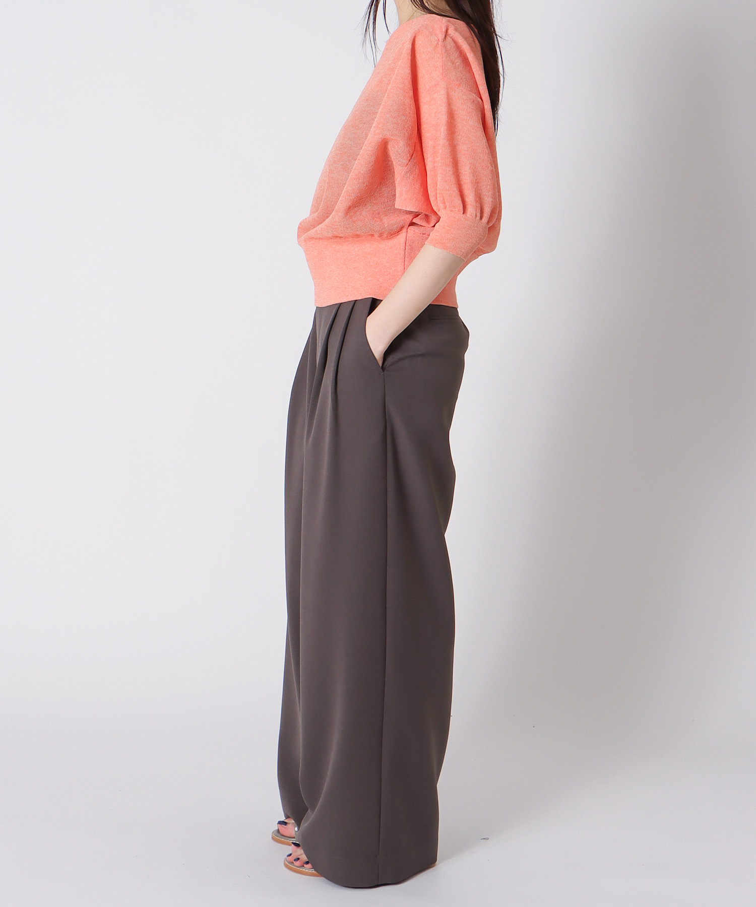 ALLONGE 2way off shoulder pull