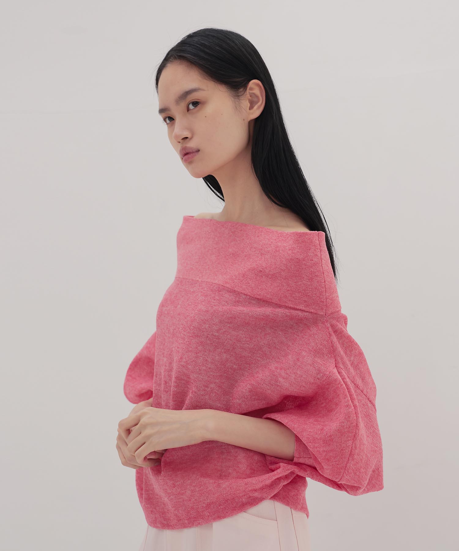 ALLONGE 2way off shoulder pull