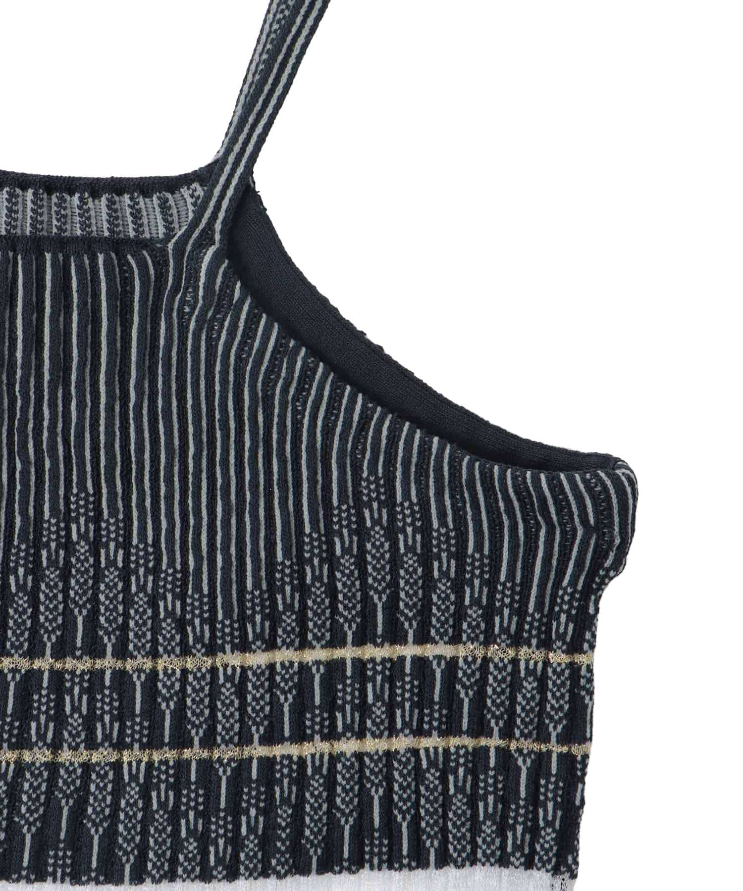 sheer shadow border cami