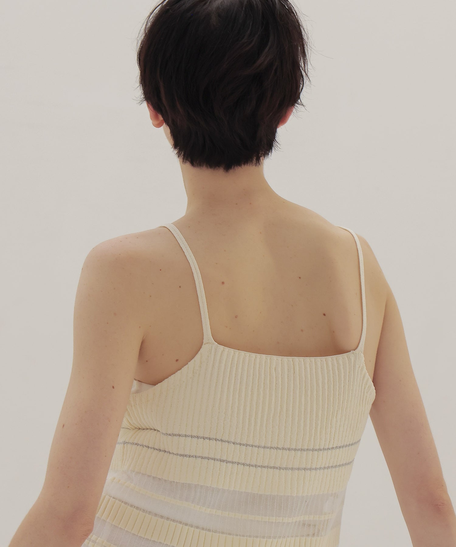 sheer shadow border cami