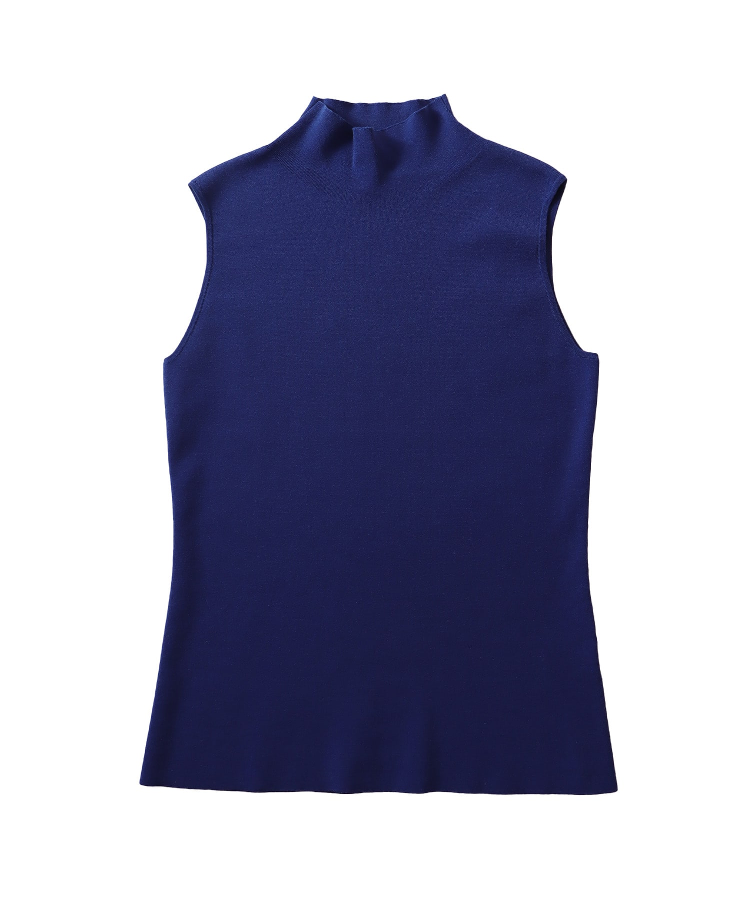 turtleneck sleeveless pullover