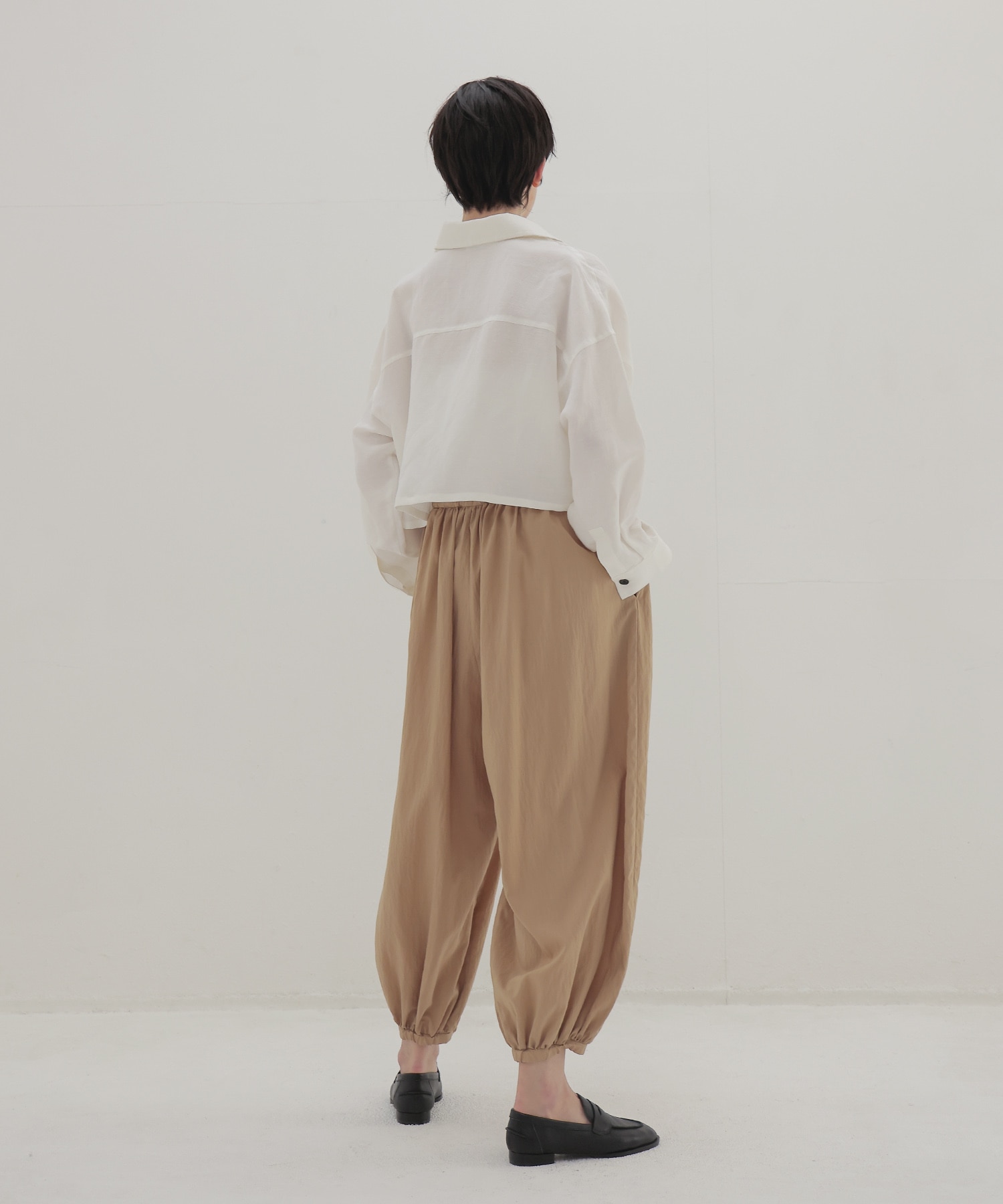 gather balloon pants