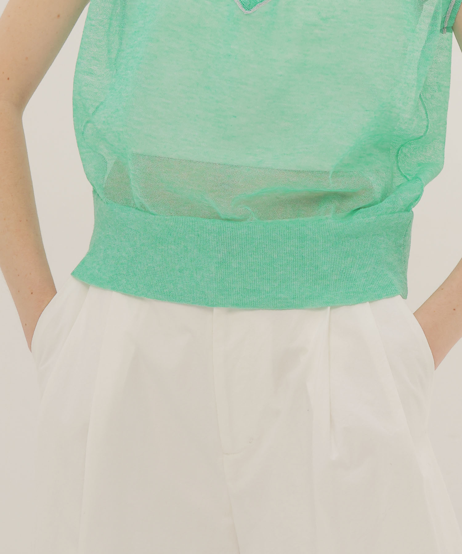 cotton effortless wide pants