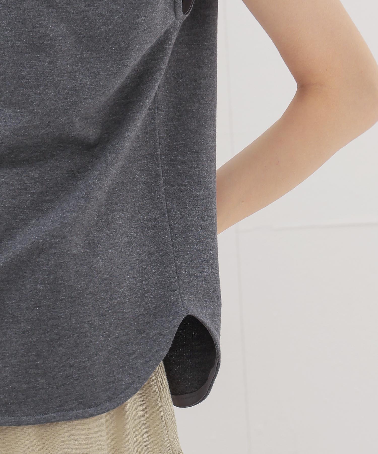 〔お家で試着〕light inlay stitch 2way pullover