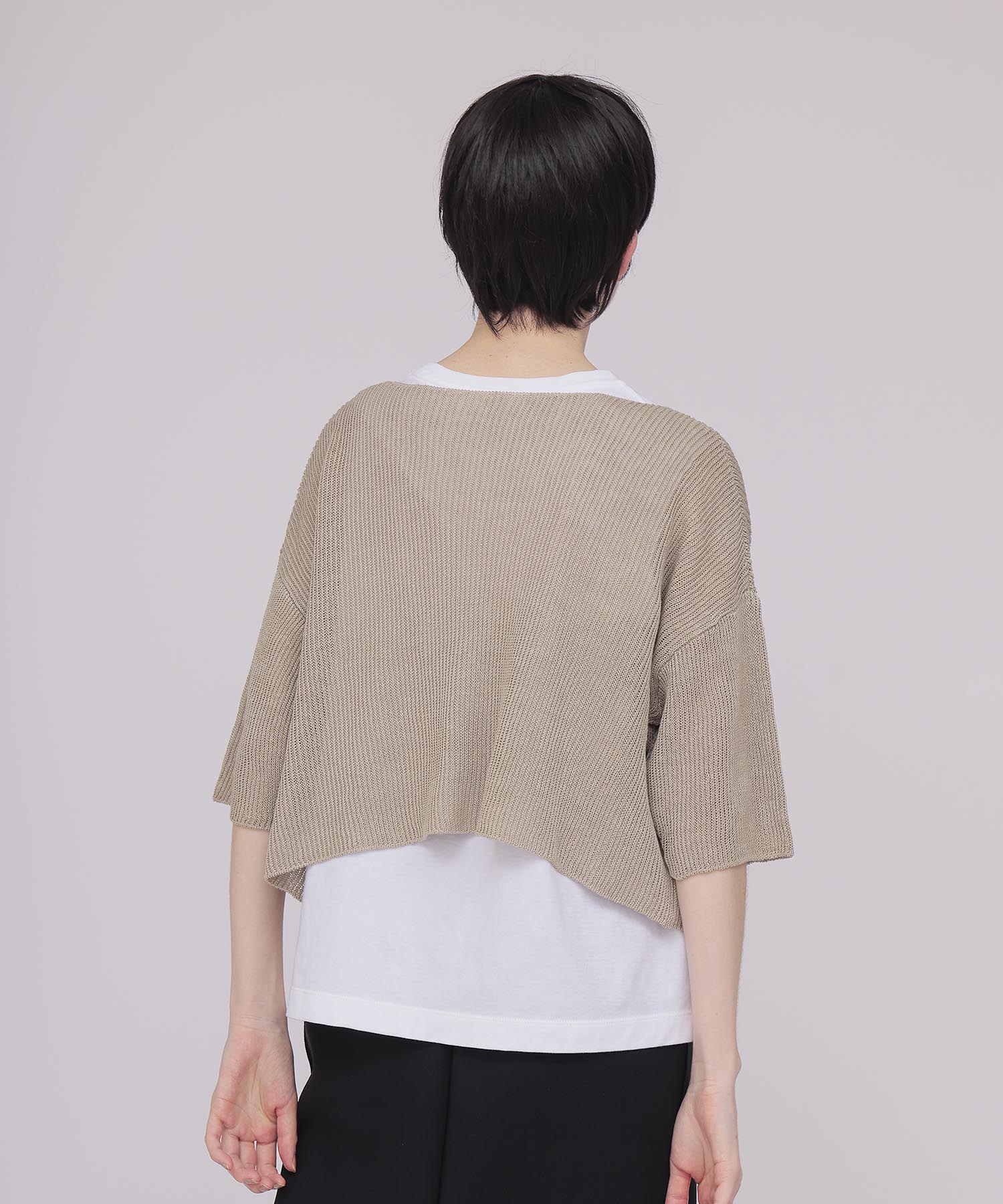 linen relax 2way pullover