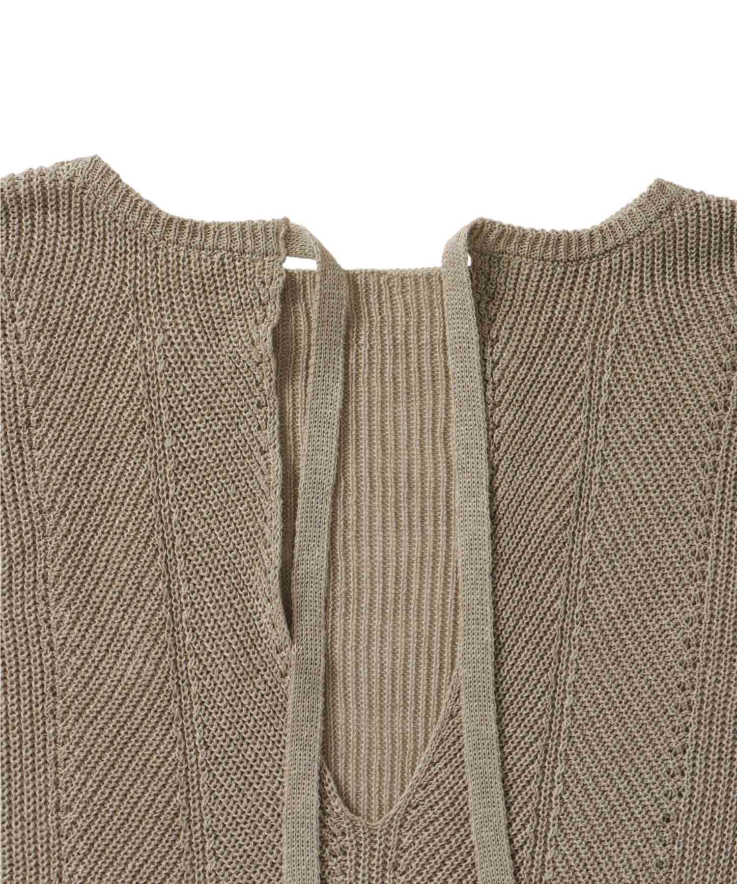 linen relax 2way pullover