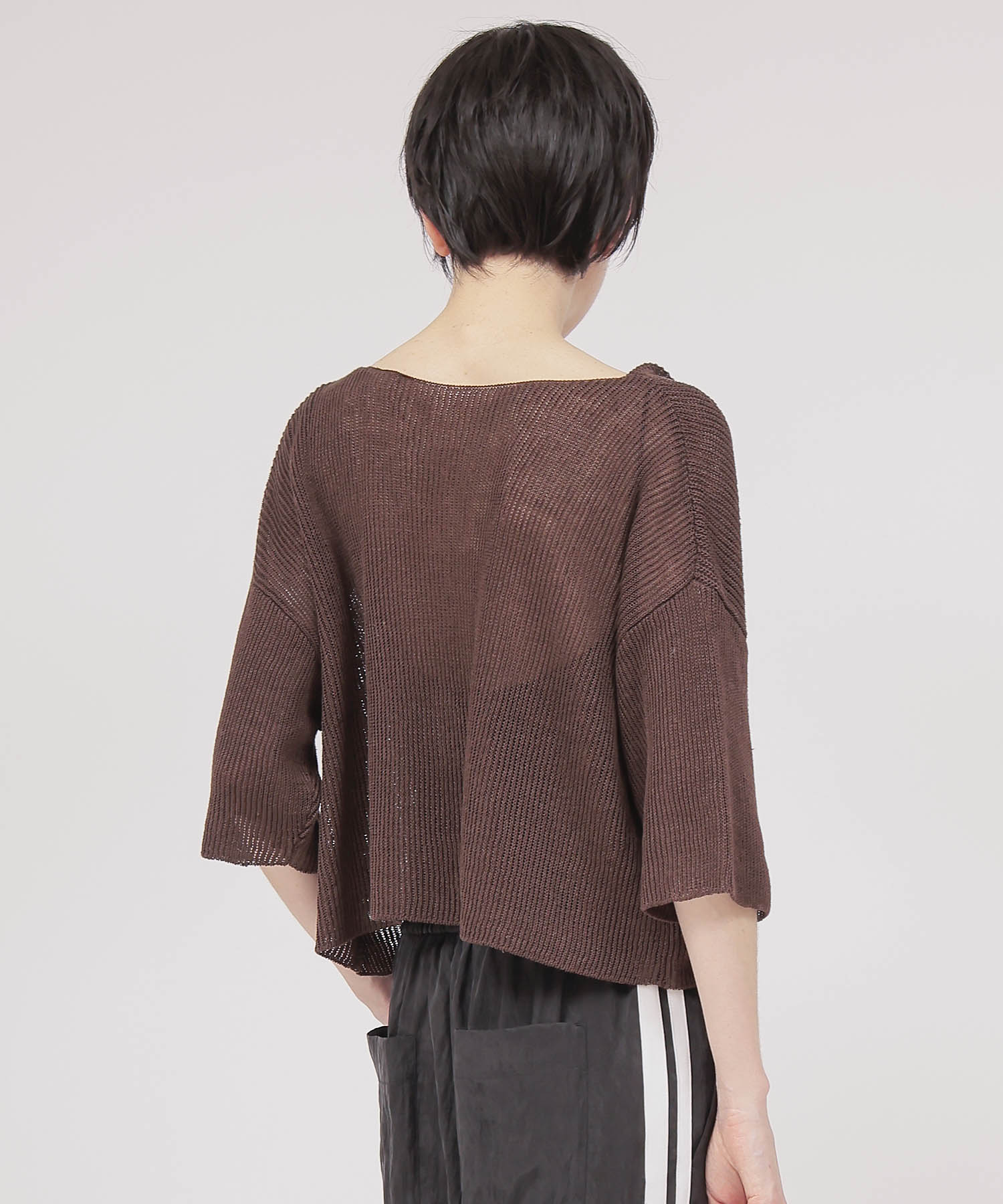 linen relax 2way pullover