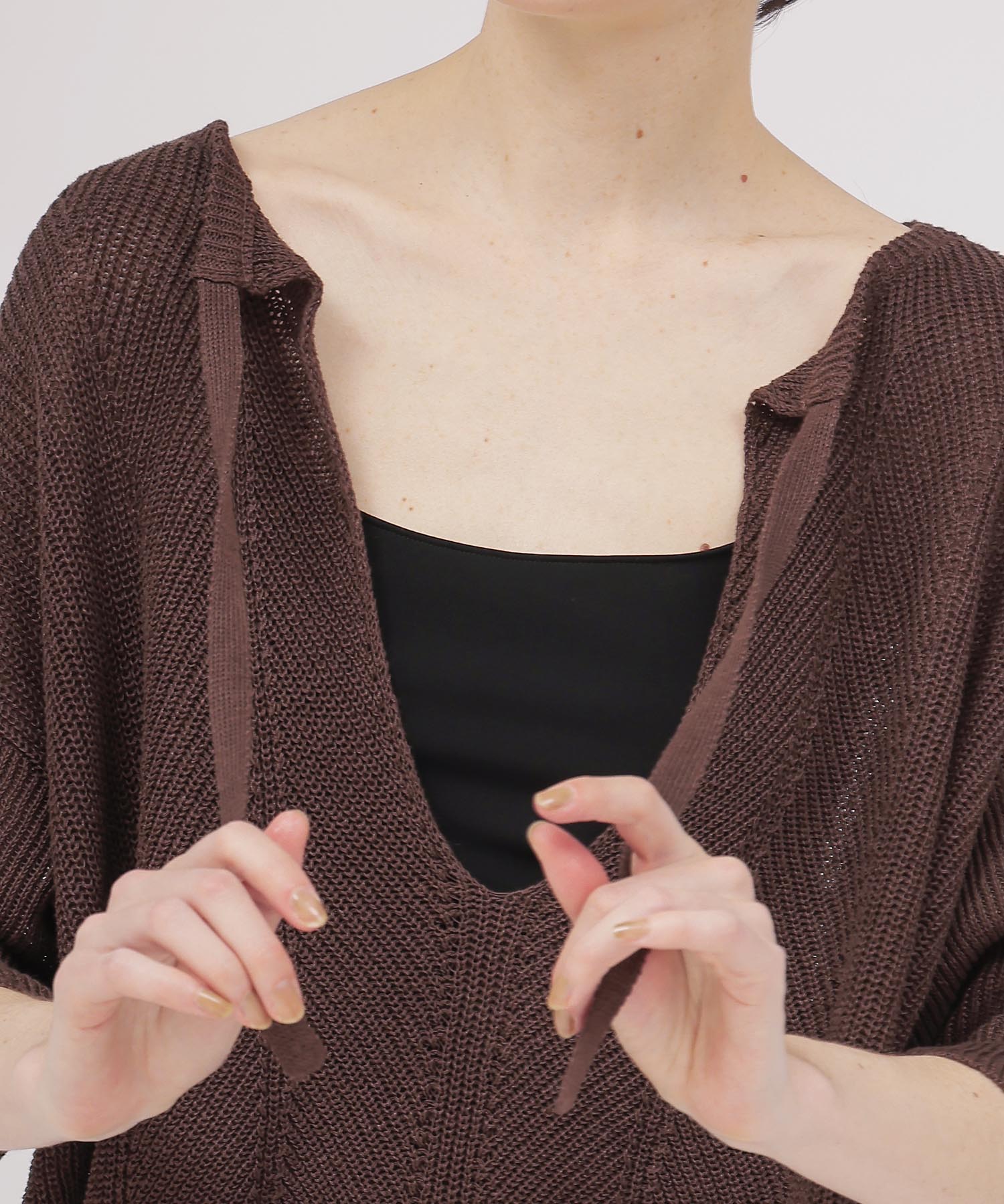 linen relax 2way pullover