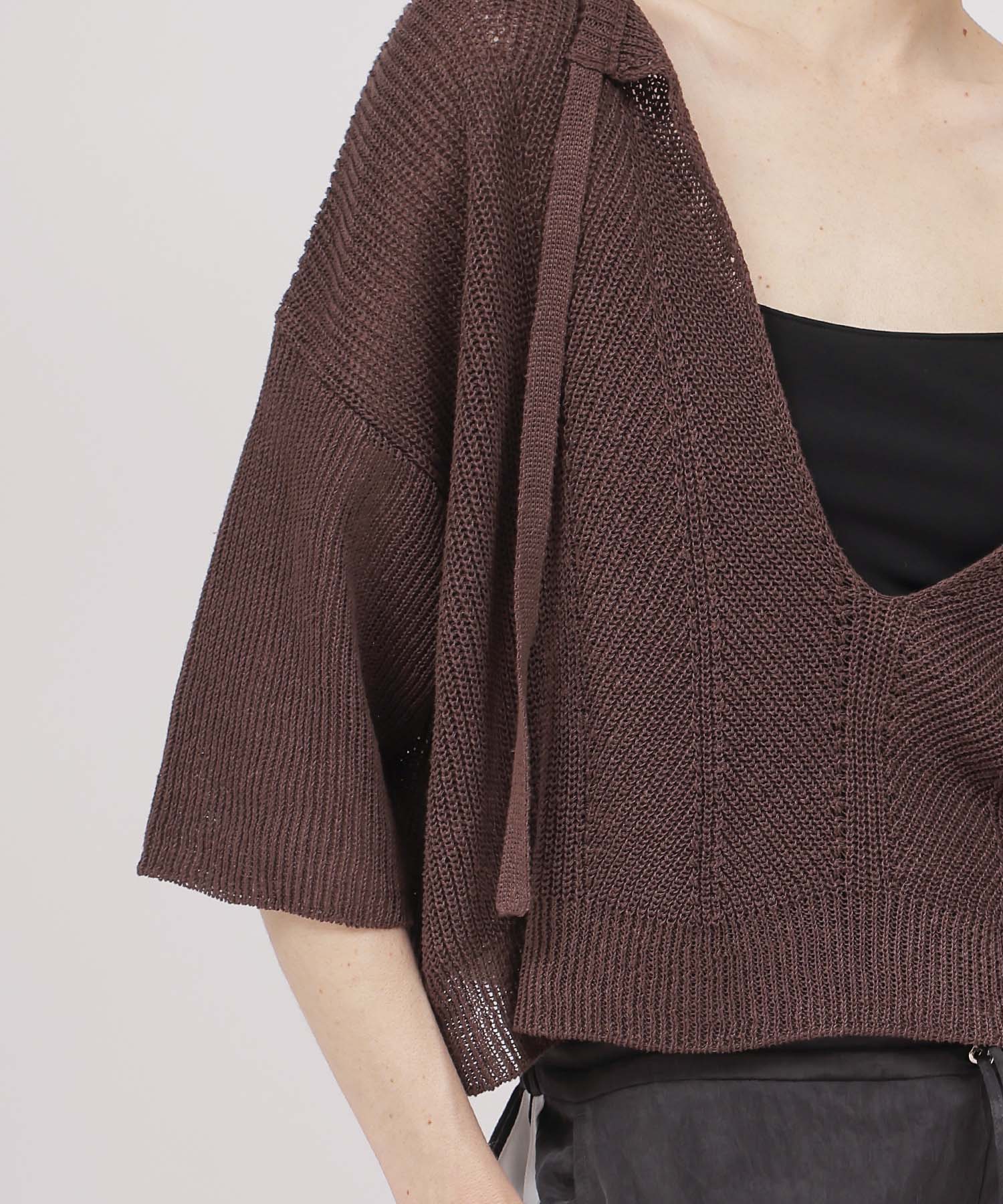 linen relax 2way pullover