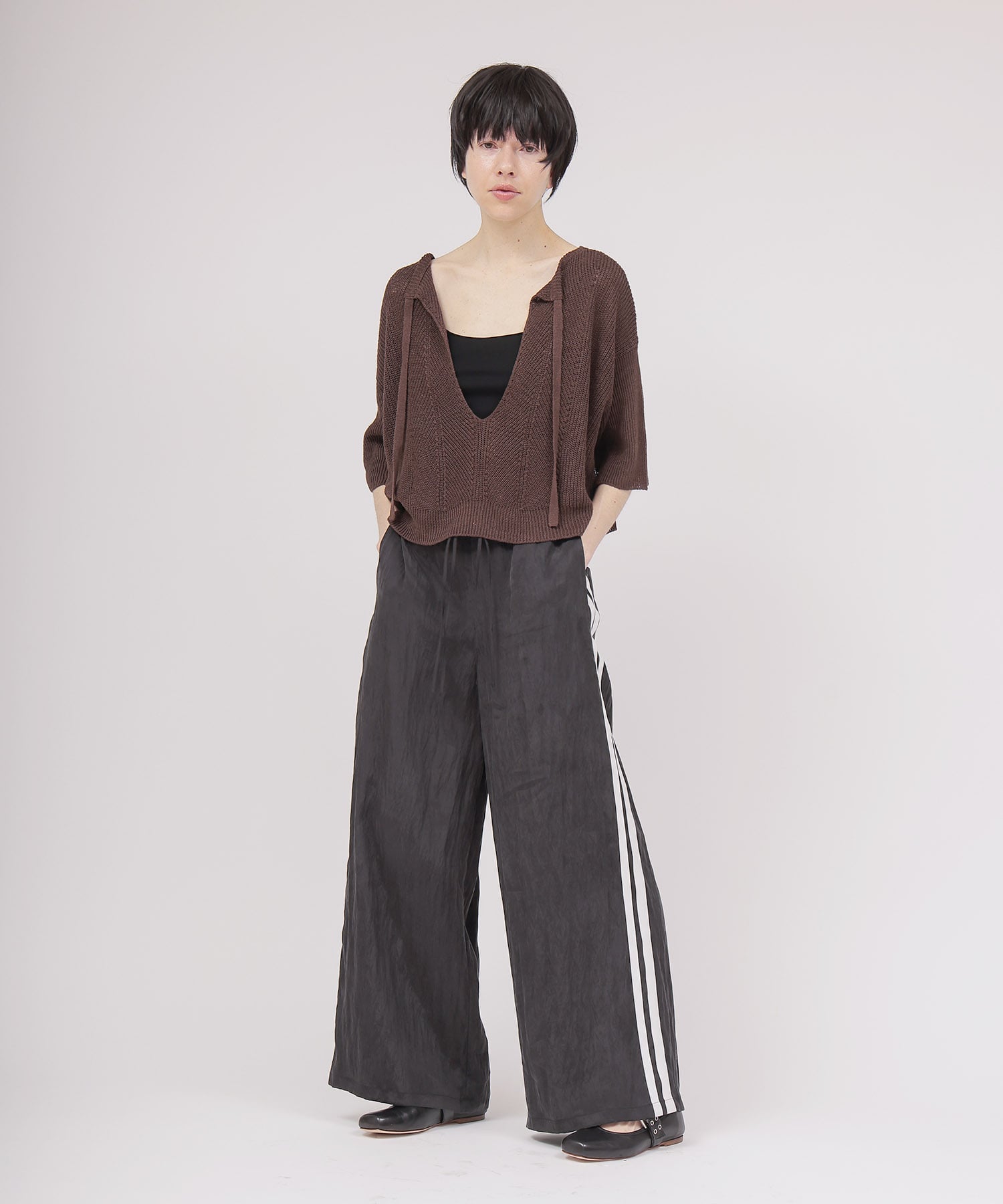 linen relax 2way pullover