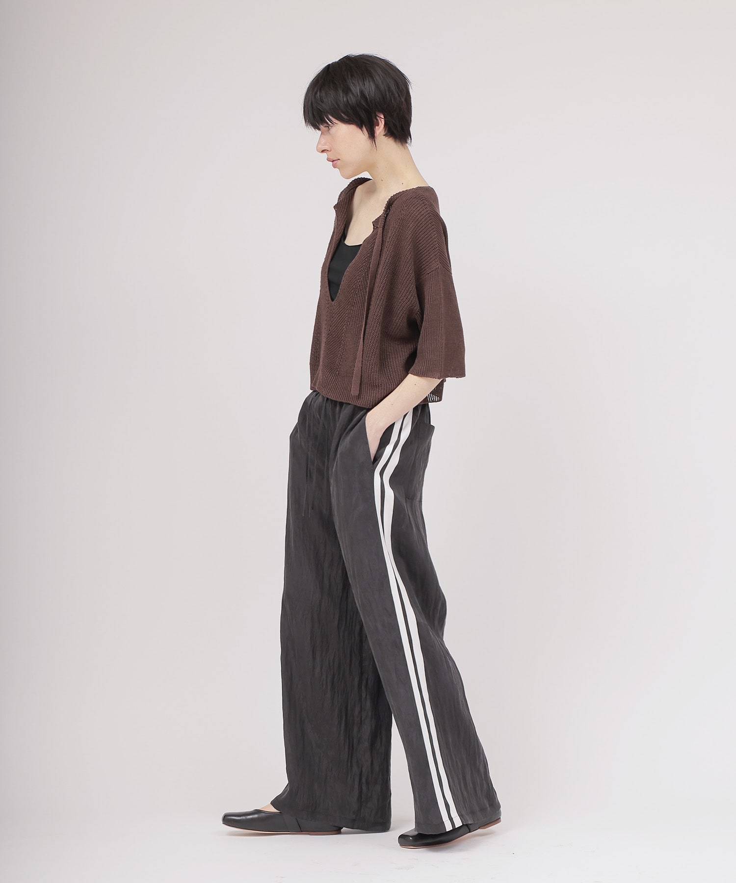 linen relax 2way pullover