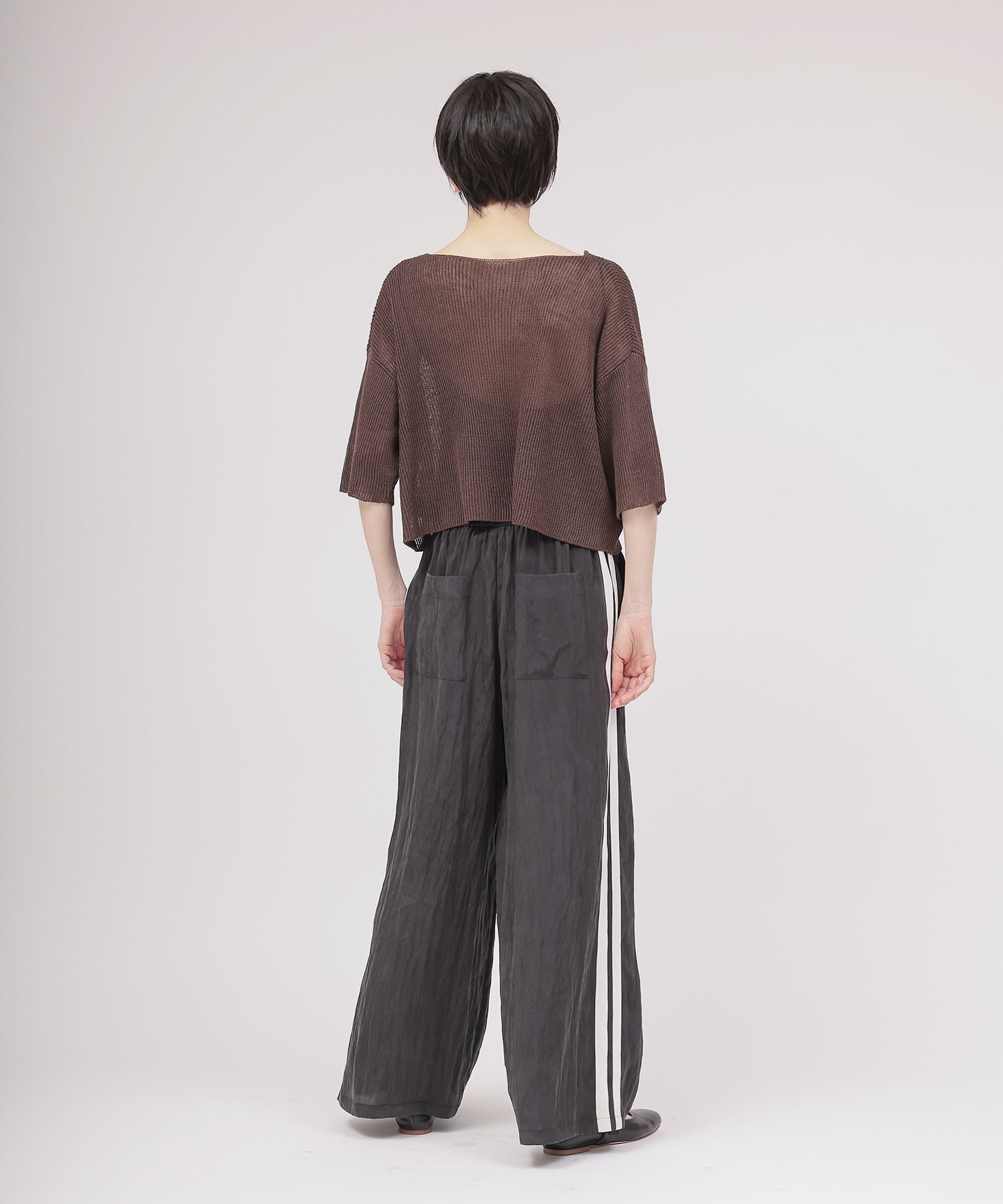 linen relax 2way pullover